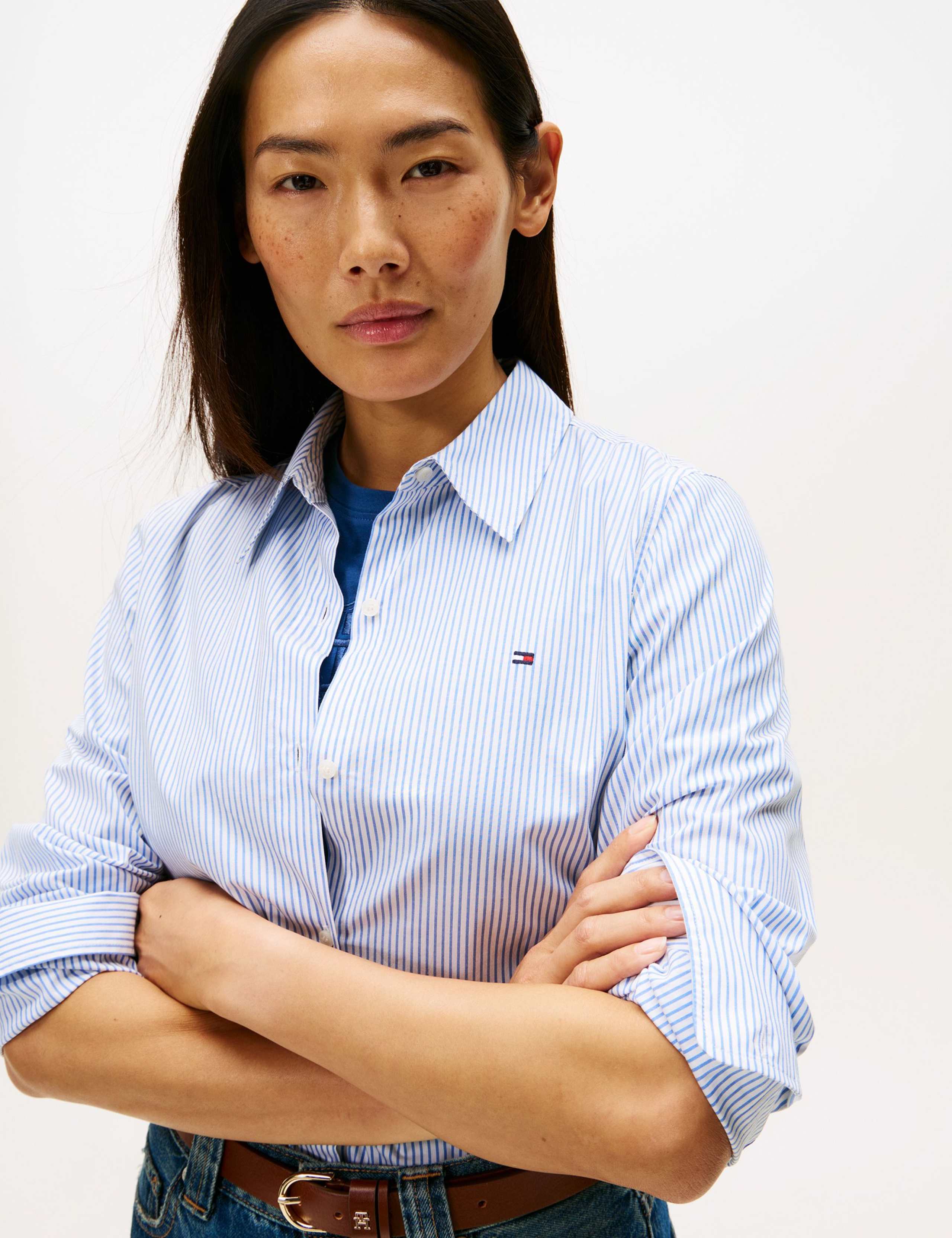 Cotton Rich Striped Shirt 5 of 5