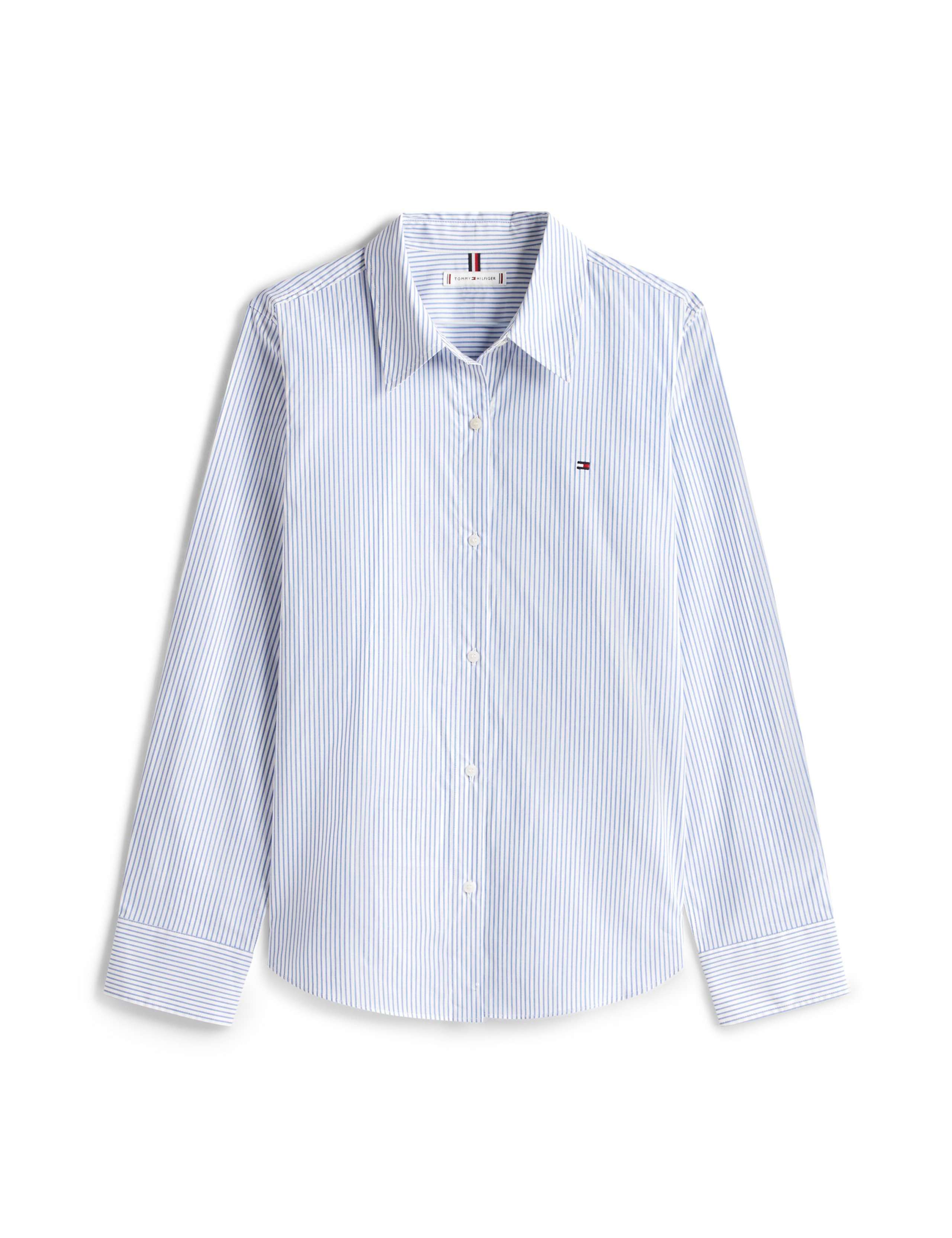 Cotton Rich Striped Shirt 2 of 5