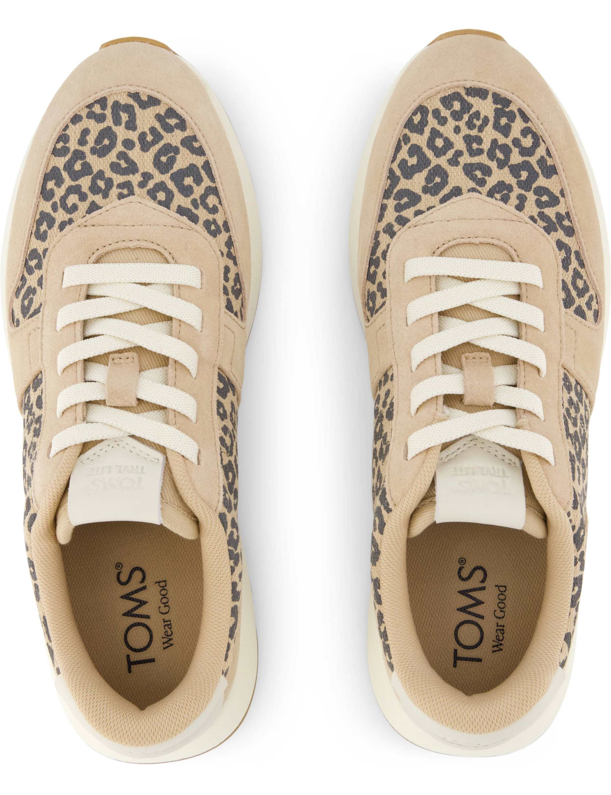 RVL LITE Retro Leopard Print Trainers 3 of 9