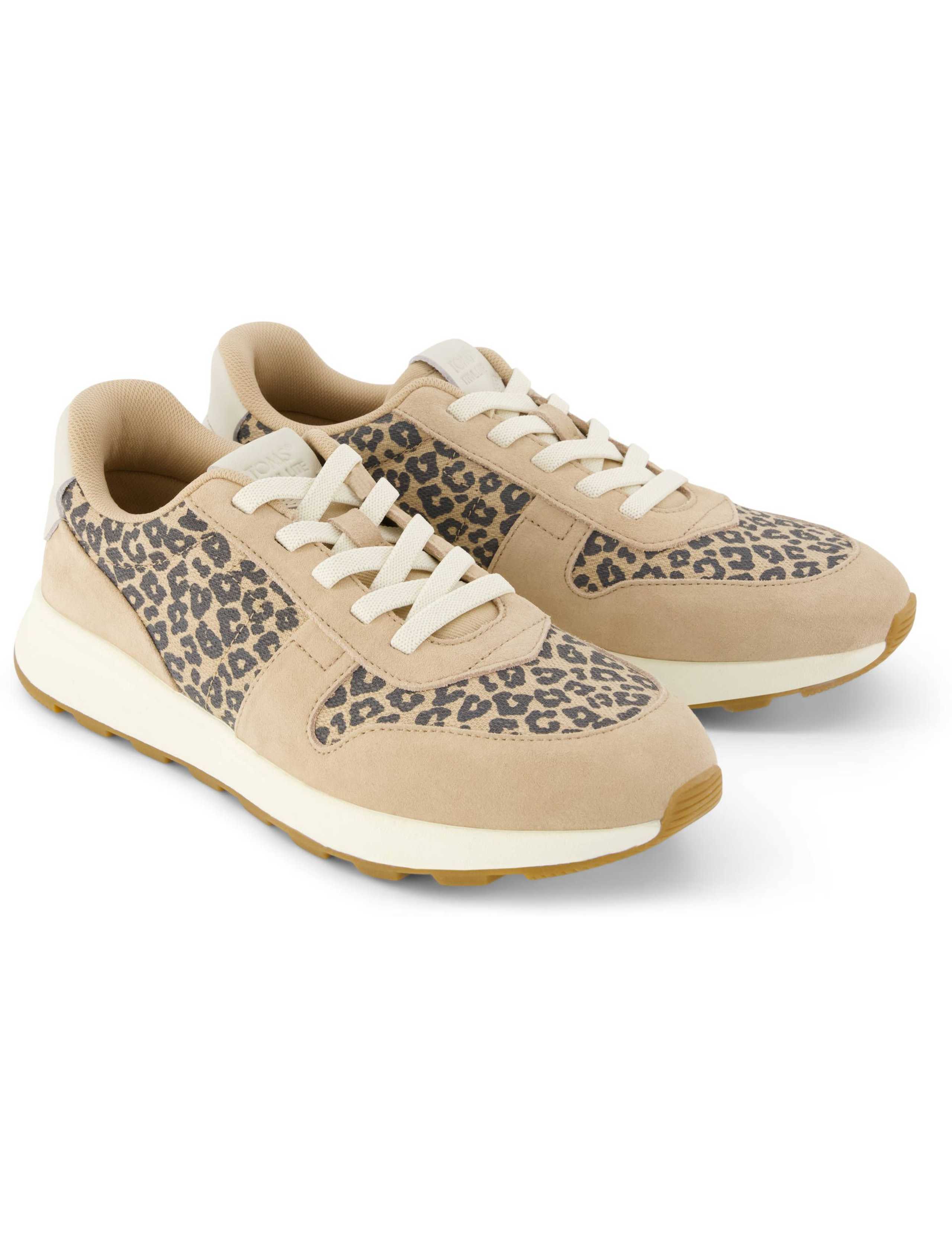 RVL LITE Retro Leopard Print Trainers 4 of 9