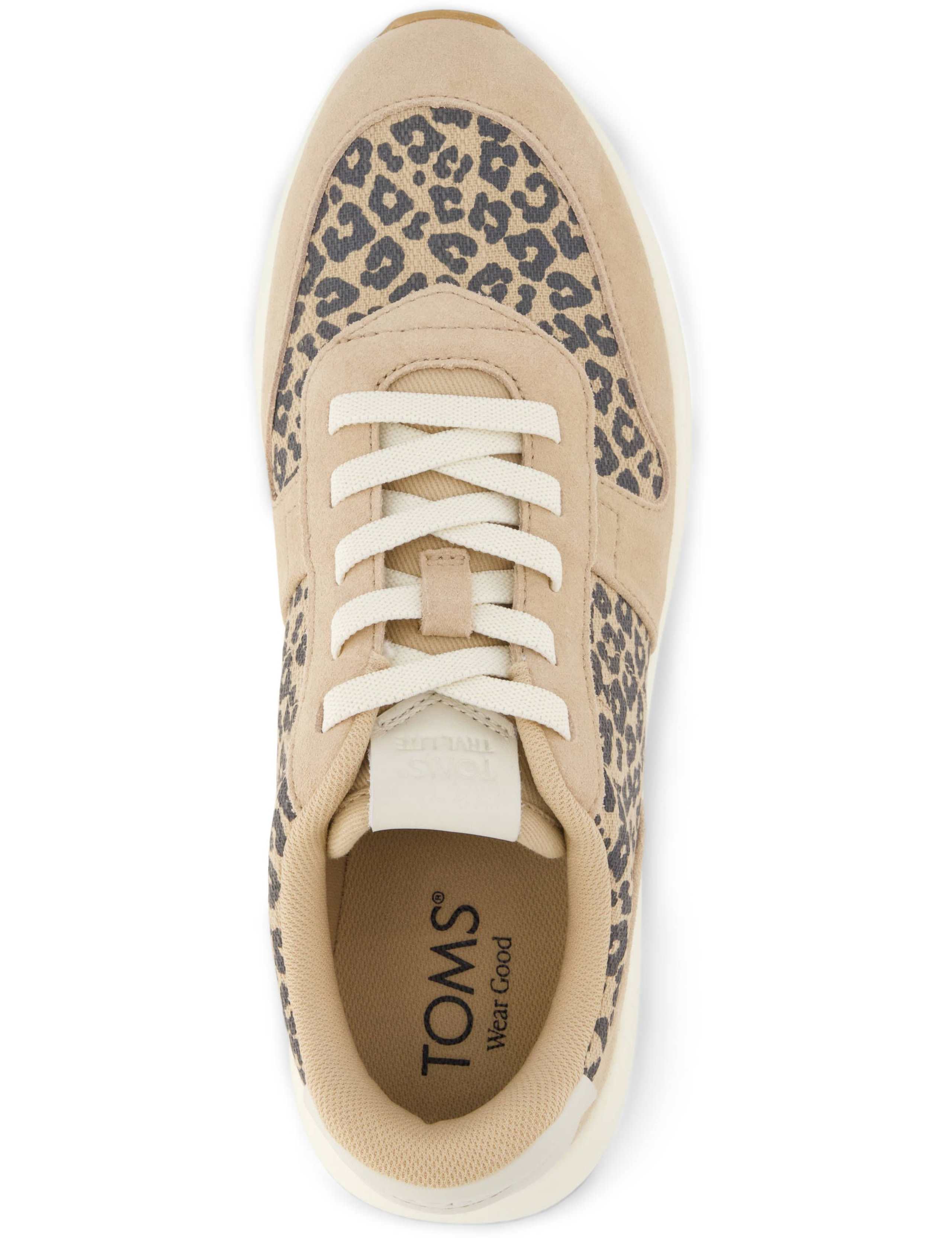 RVL LITE Retro Leopard Print Trainers 6 of 9