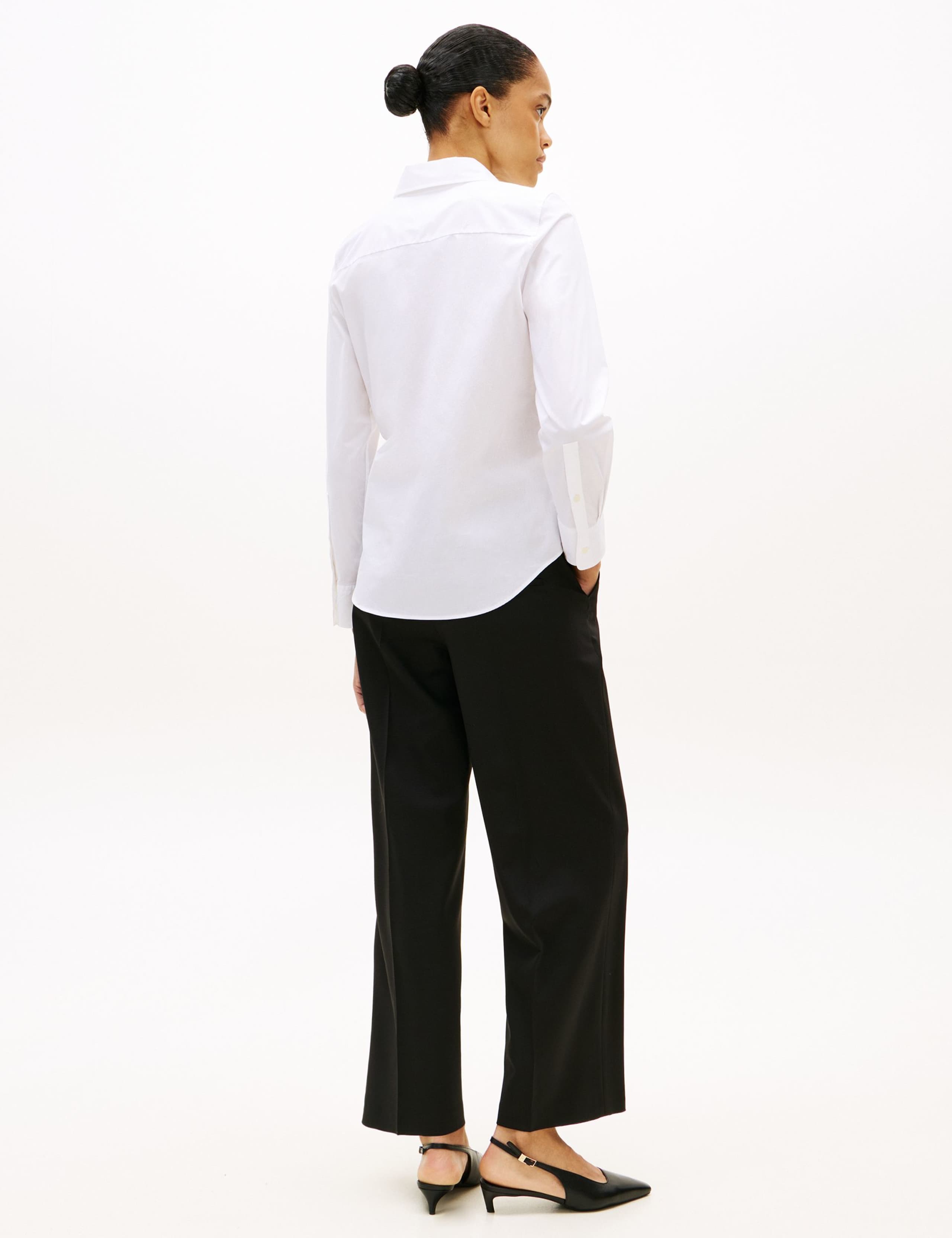 Cotton Rich Embroidered Collared Shirt 5 of 6