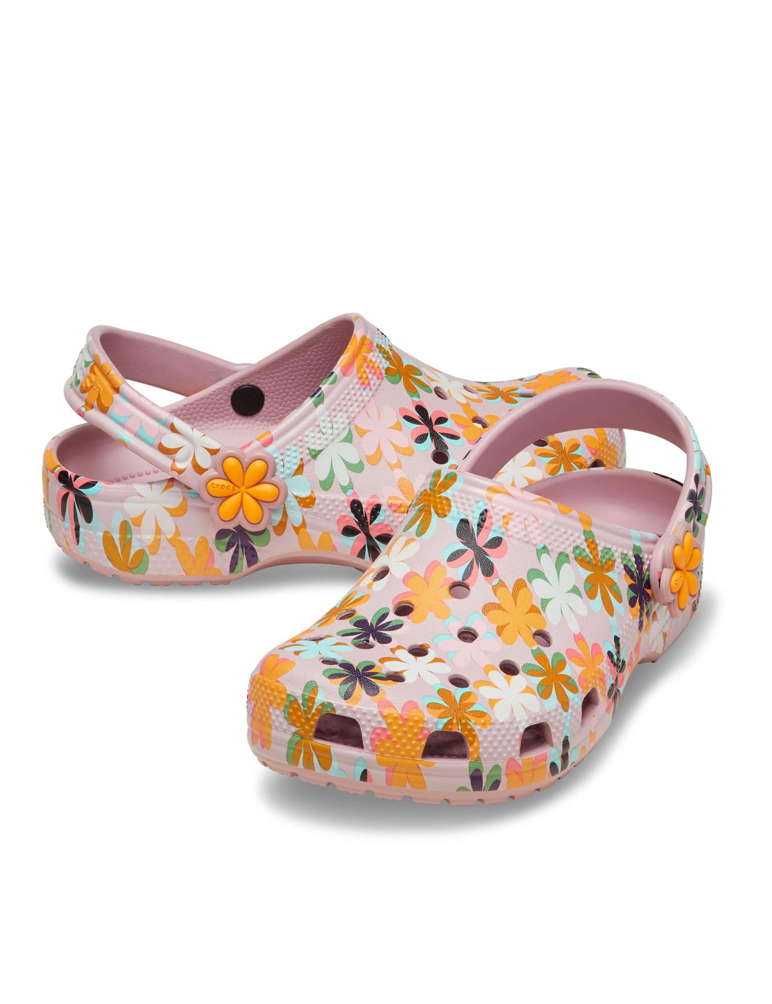 Kids Classic Floral Clogs 5 of 7