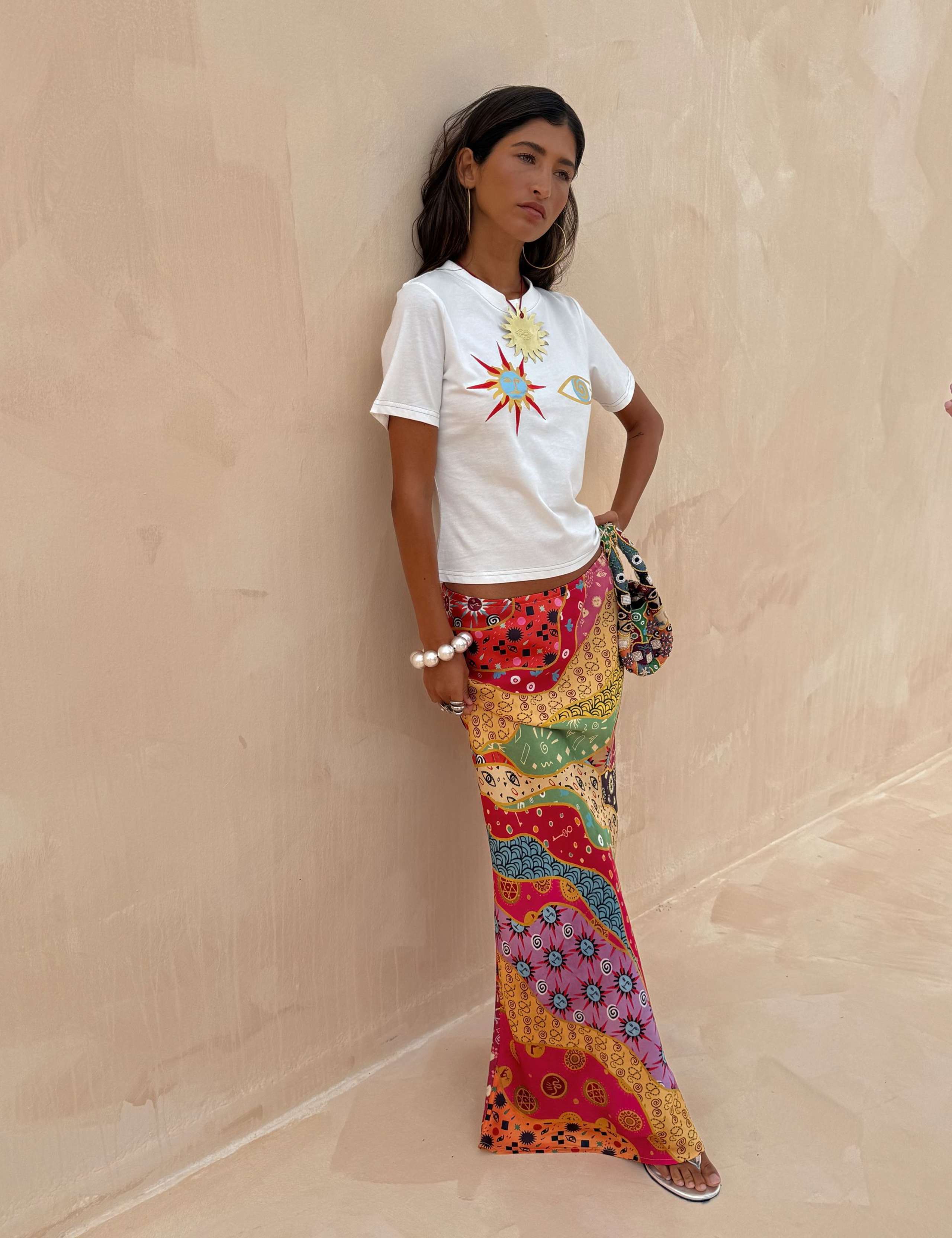 Pure Cotton Printed T-Shirt 2 of 5