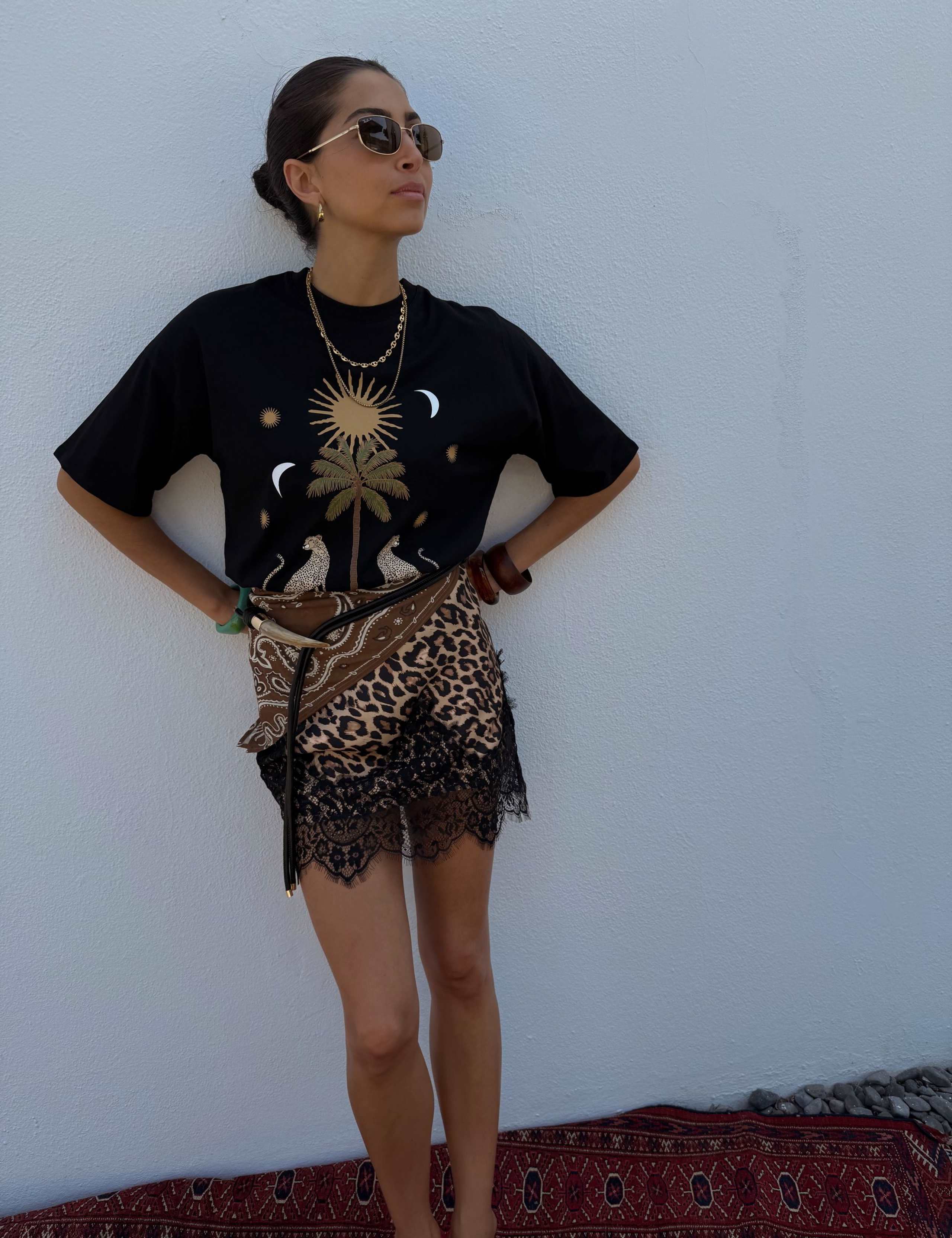 Pure Cotton Printed T-Shirt 1 of 4