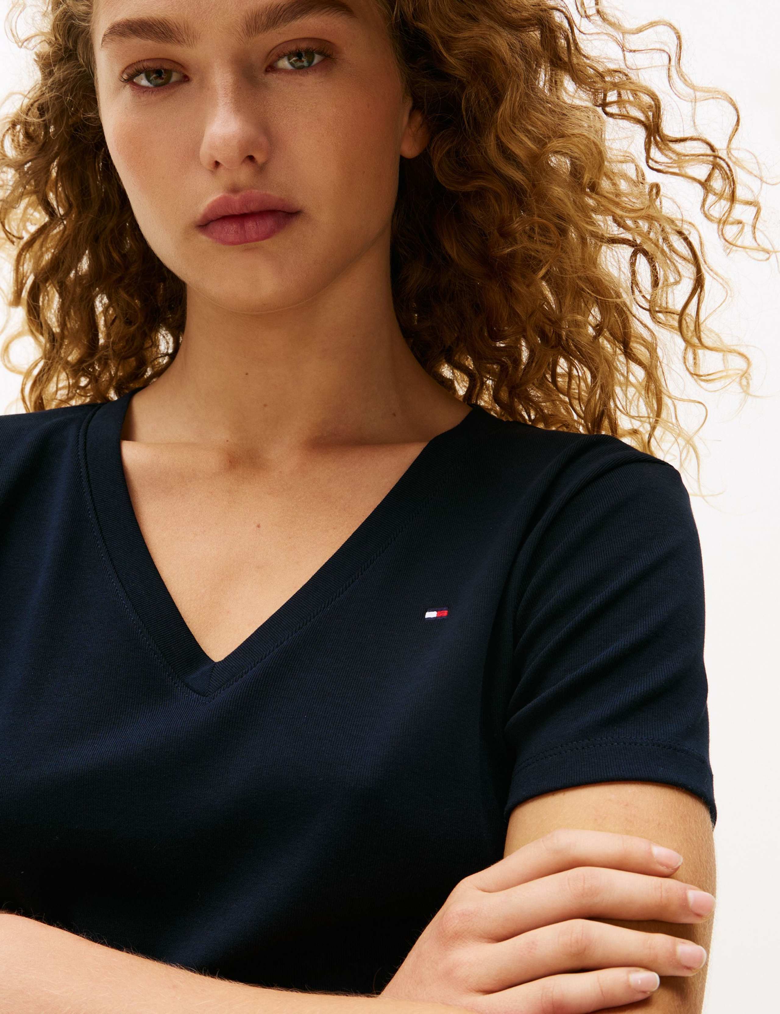 Cody Pure Cotton V-Neck T-Shirt 4 of 4