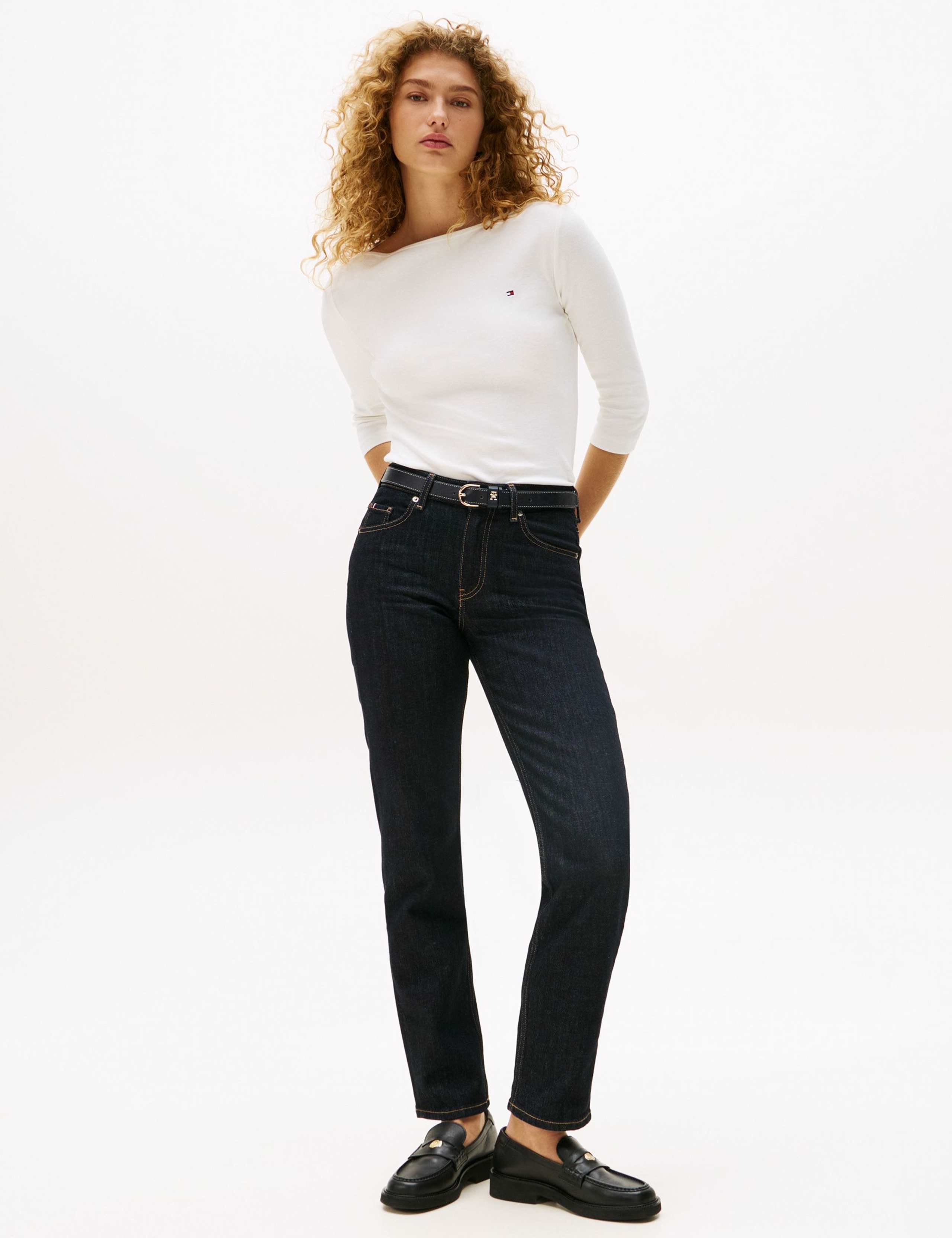 Pure Cotton Boat Neck Top 3 of 5