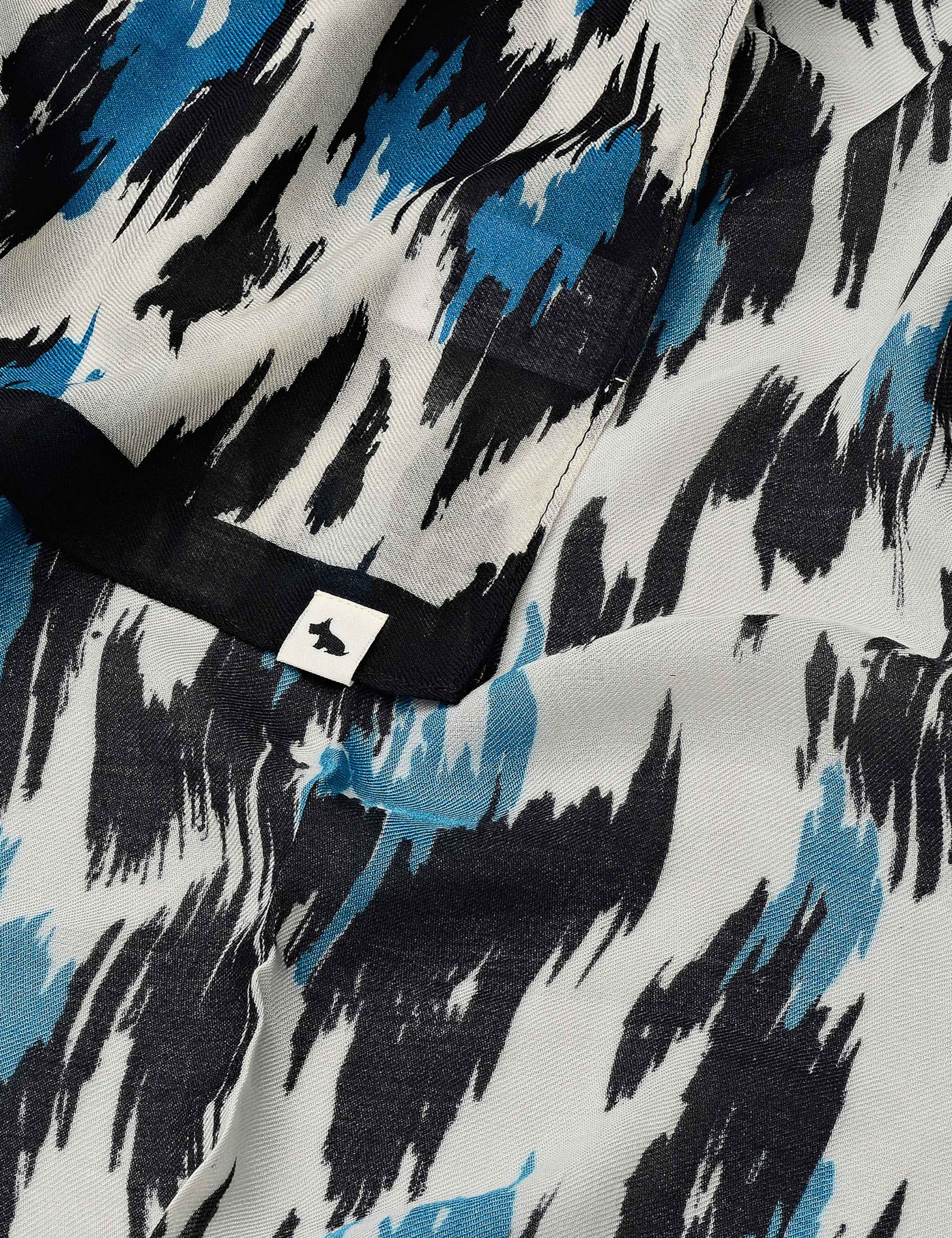 Modal Blend Leopard Print Scarf 2 of 2