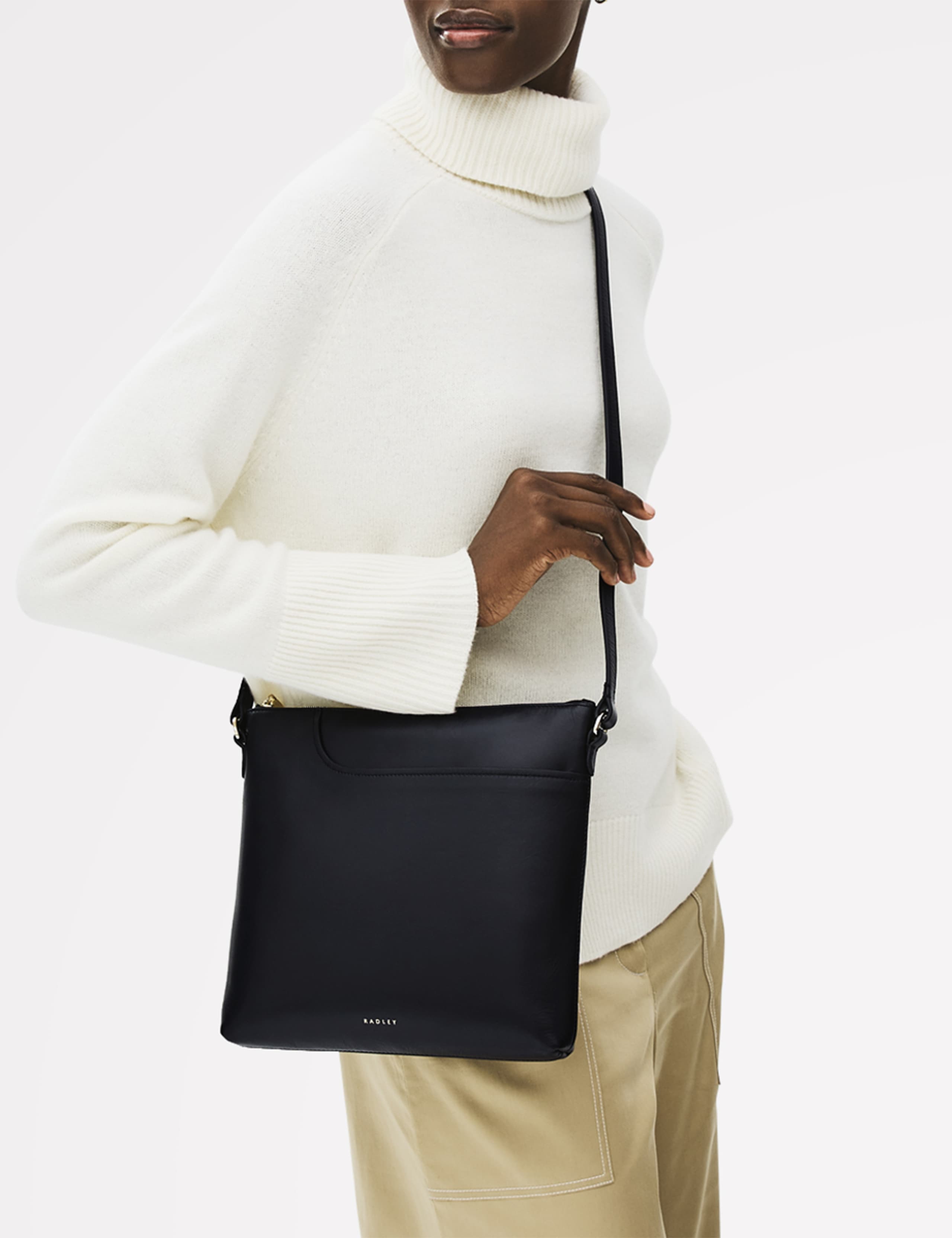 Leather Cross Body Bag 1 of 6