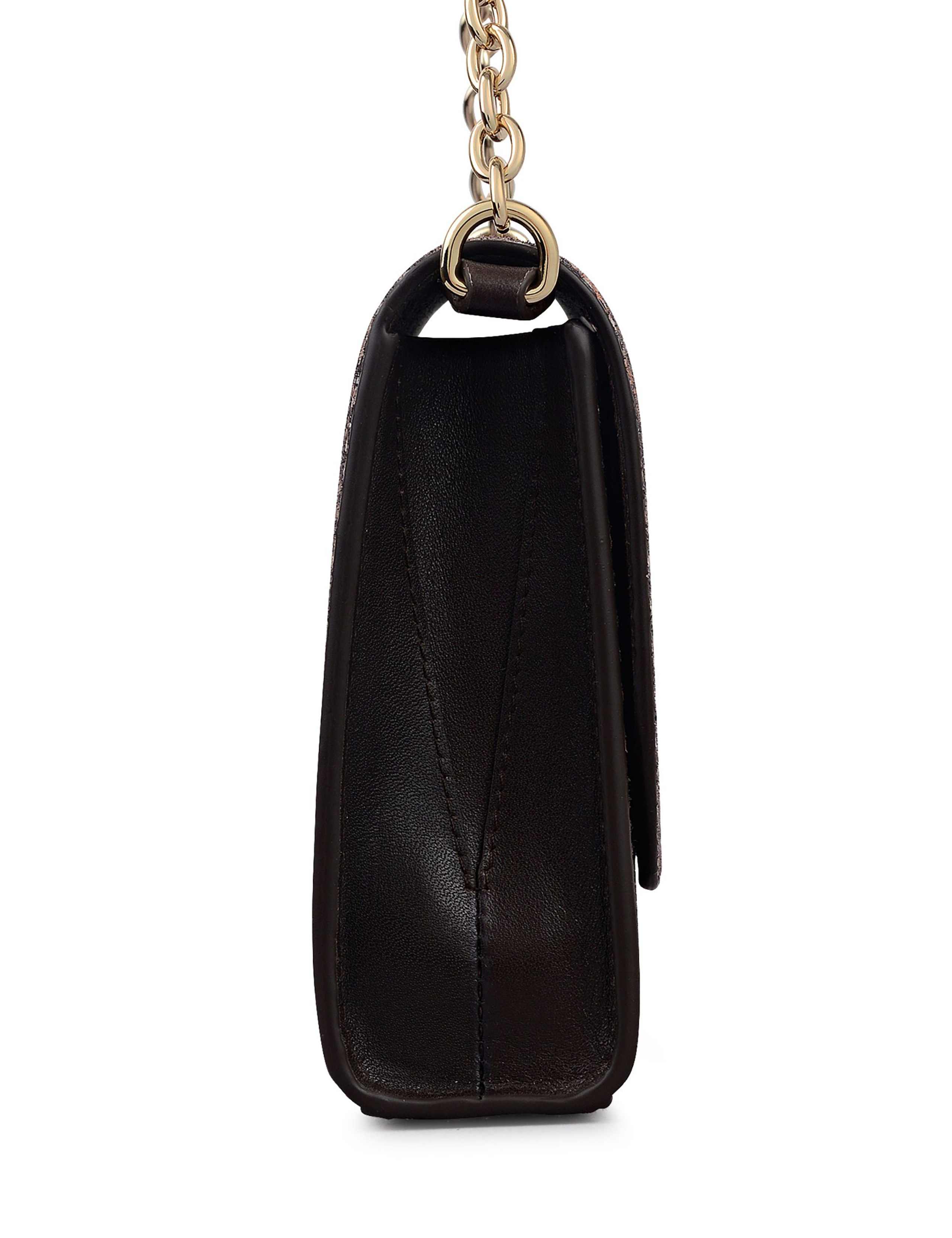 Leather Snake Effect Cross Body Bag 5 of 7