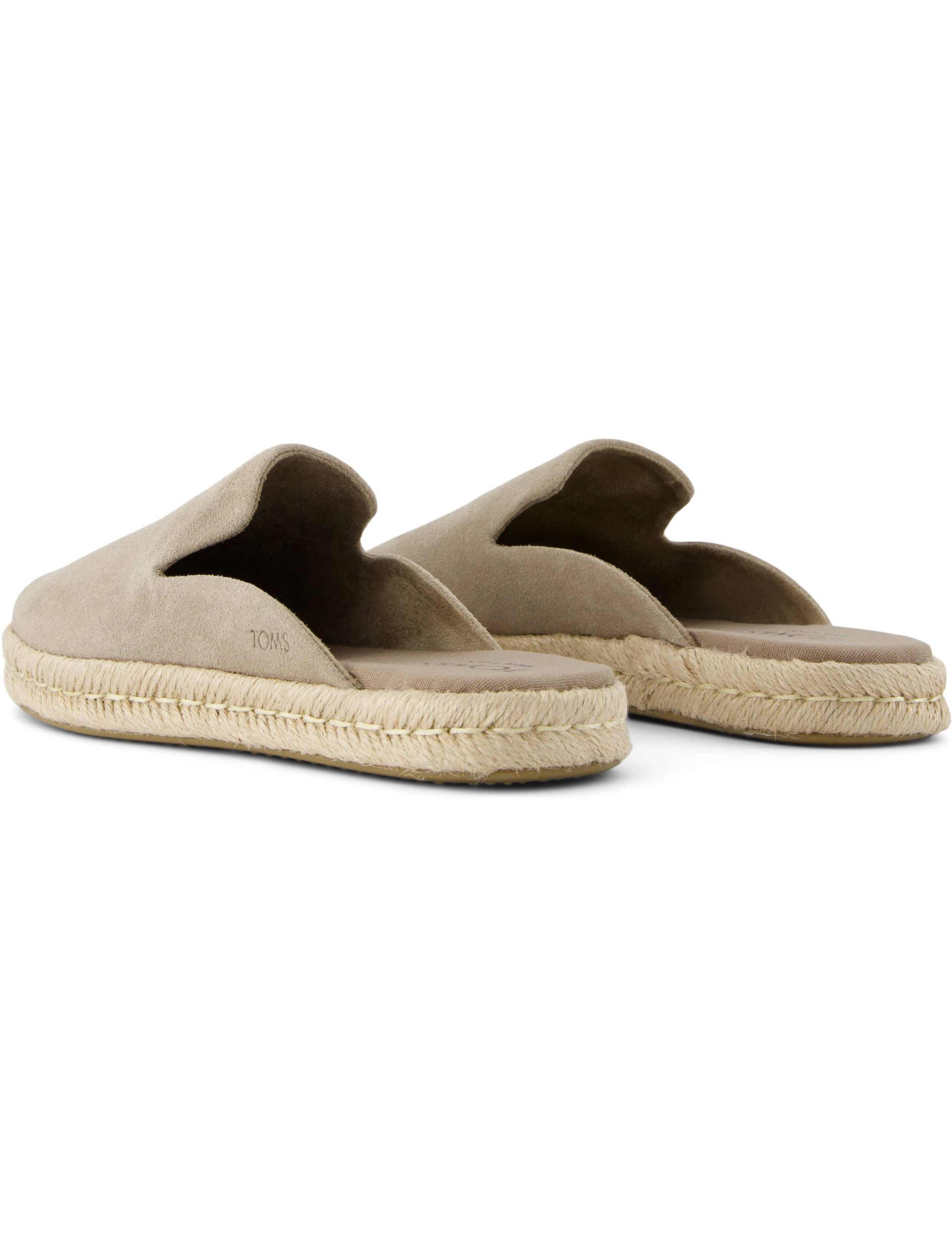 Suede Slip On Espadrille Mules 6 of 9
