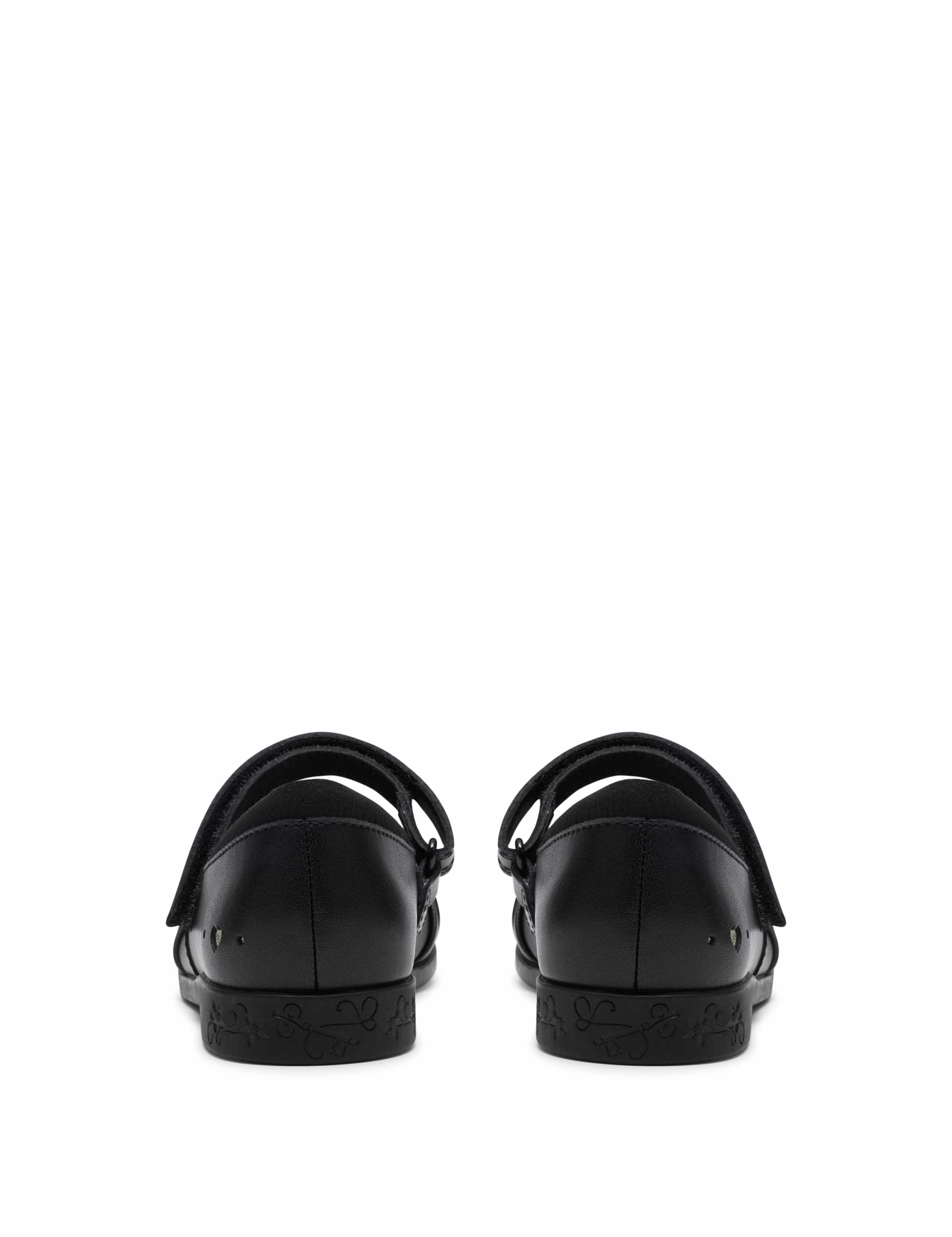 Leather School Shoes (7 Small-2½ Large) 5 of 6