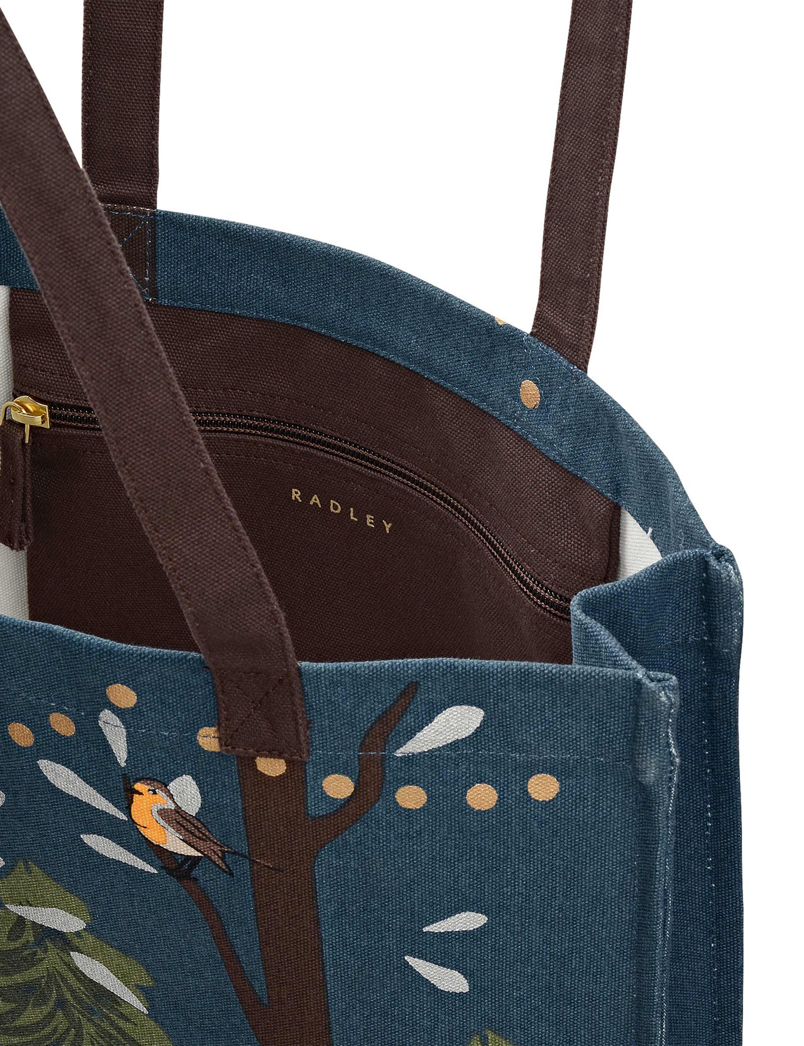 Winter Forest Open Top Tote Bag 3 of 4