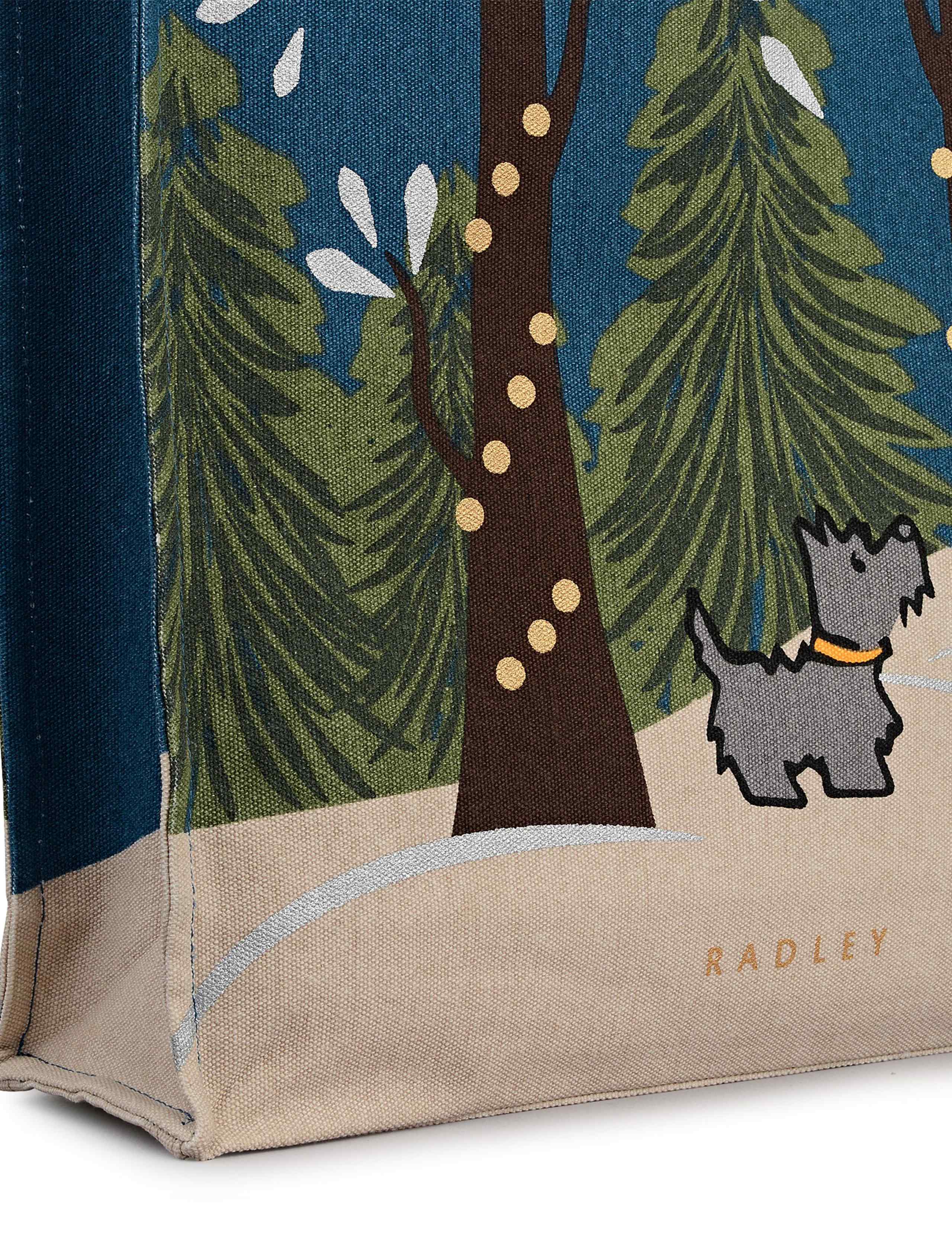 Winter Forest Open Top Tote Bag 4 of 4