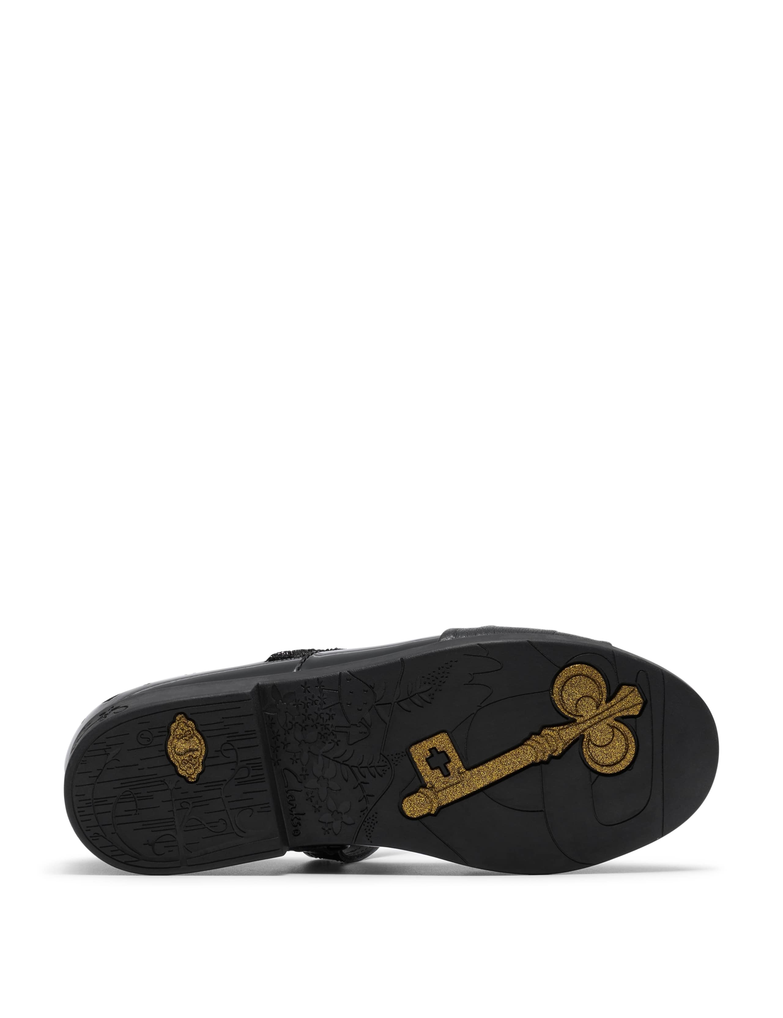 Kids' Leather Riptape Mary Jane School Shoes (13½ Small - 2½ Large) 6 of 6