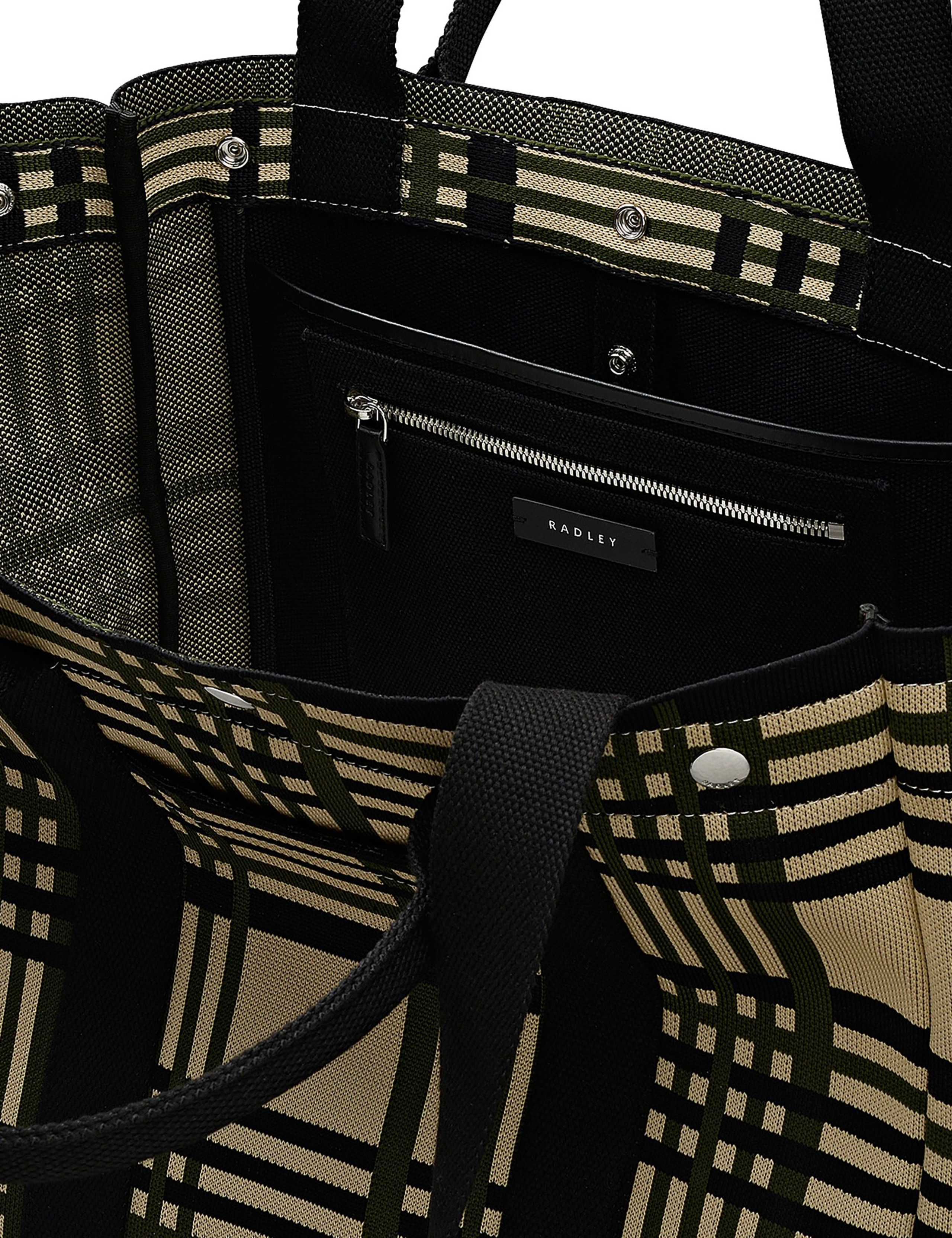Hadleigh Place Check Double Handle Tote Bag 2 of 7