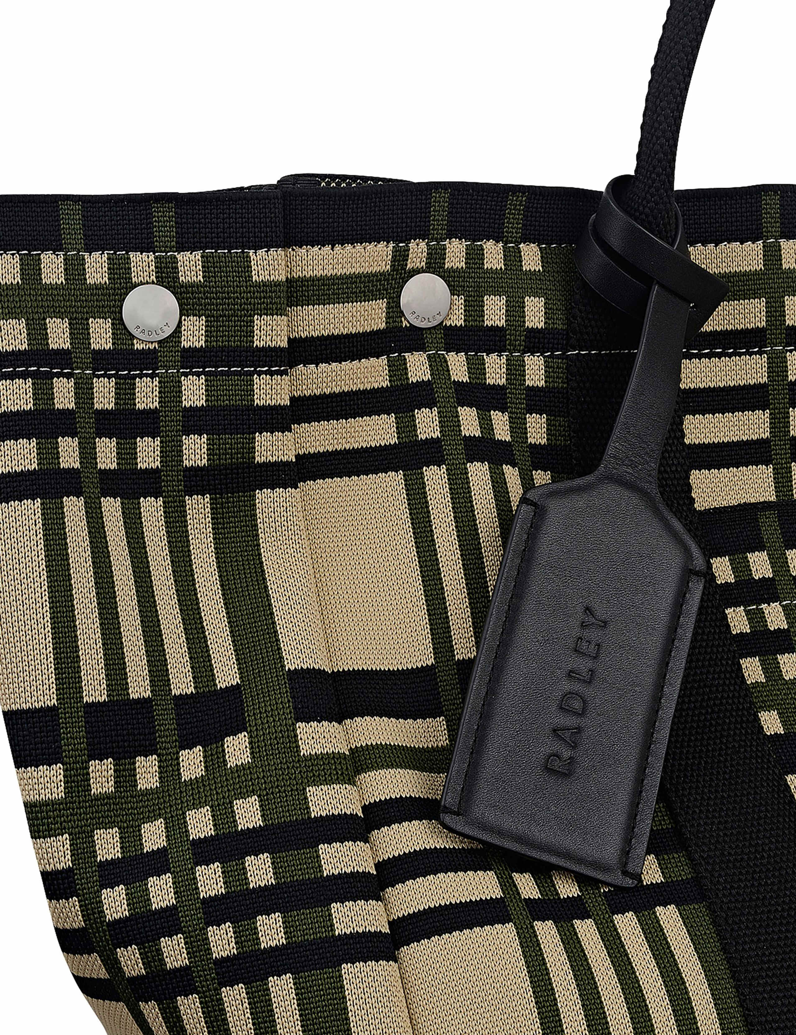 Hadleigh Place Check Double Handle Tote Bag 3 of 7