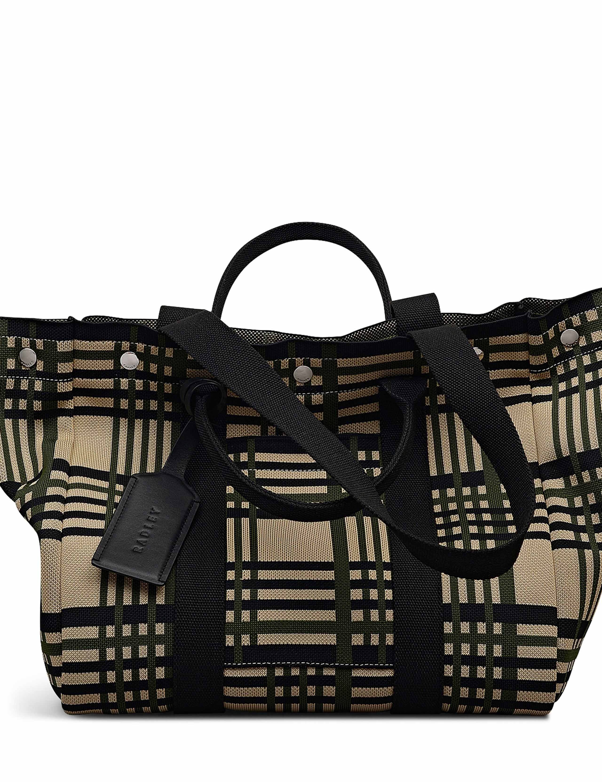 Hadleigh Place Check Double Handle Tote Bag 4 of 7