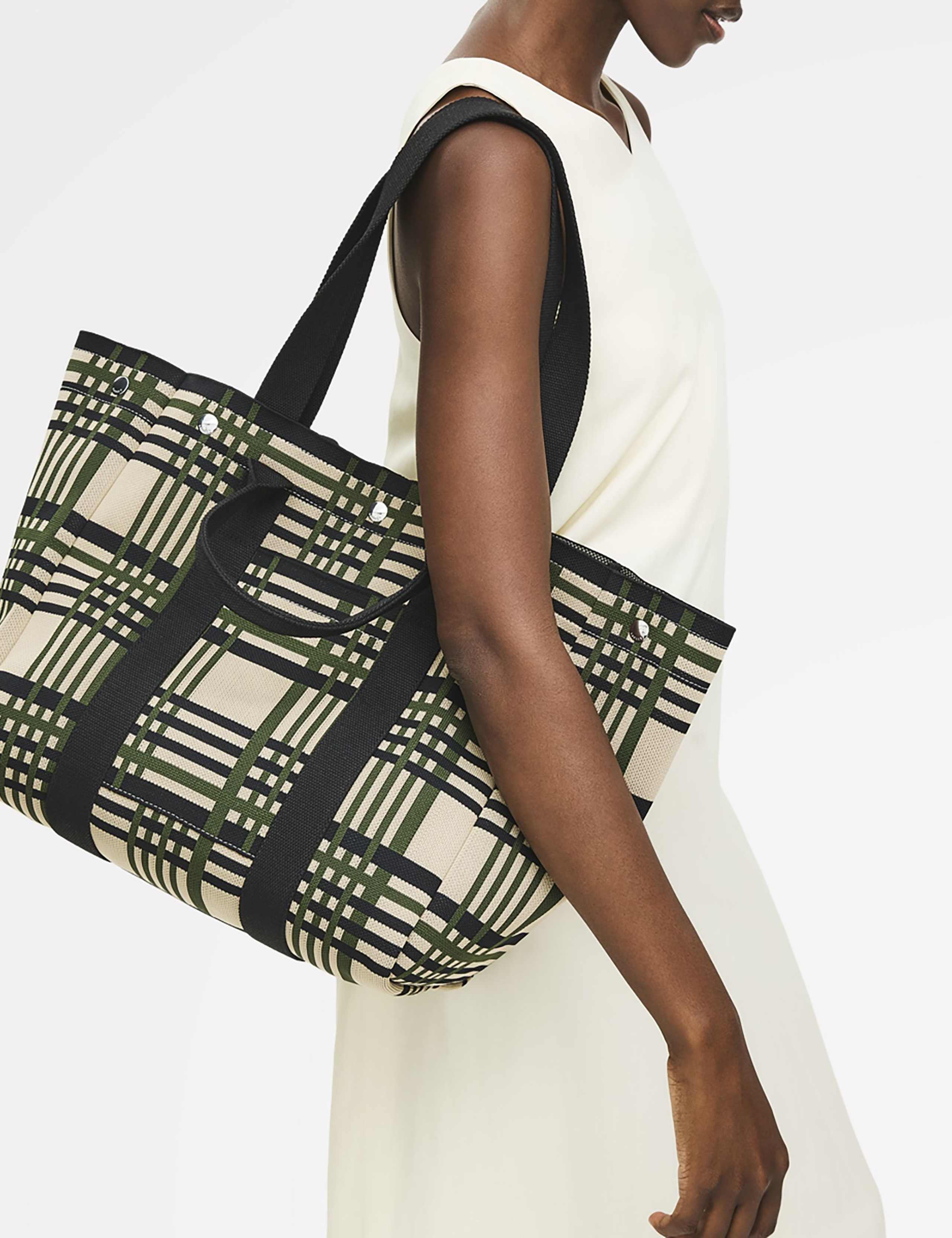 Hadleigh Place Check Double Handle Tote Bag 6 of 7