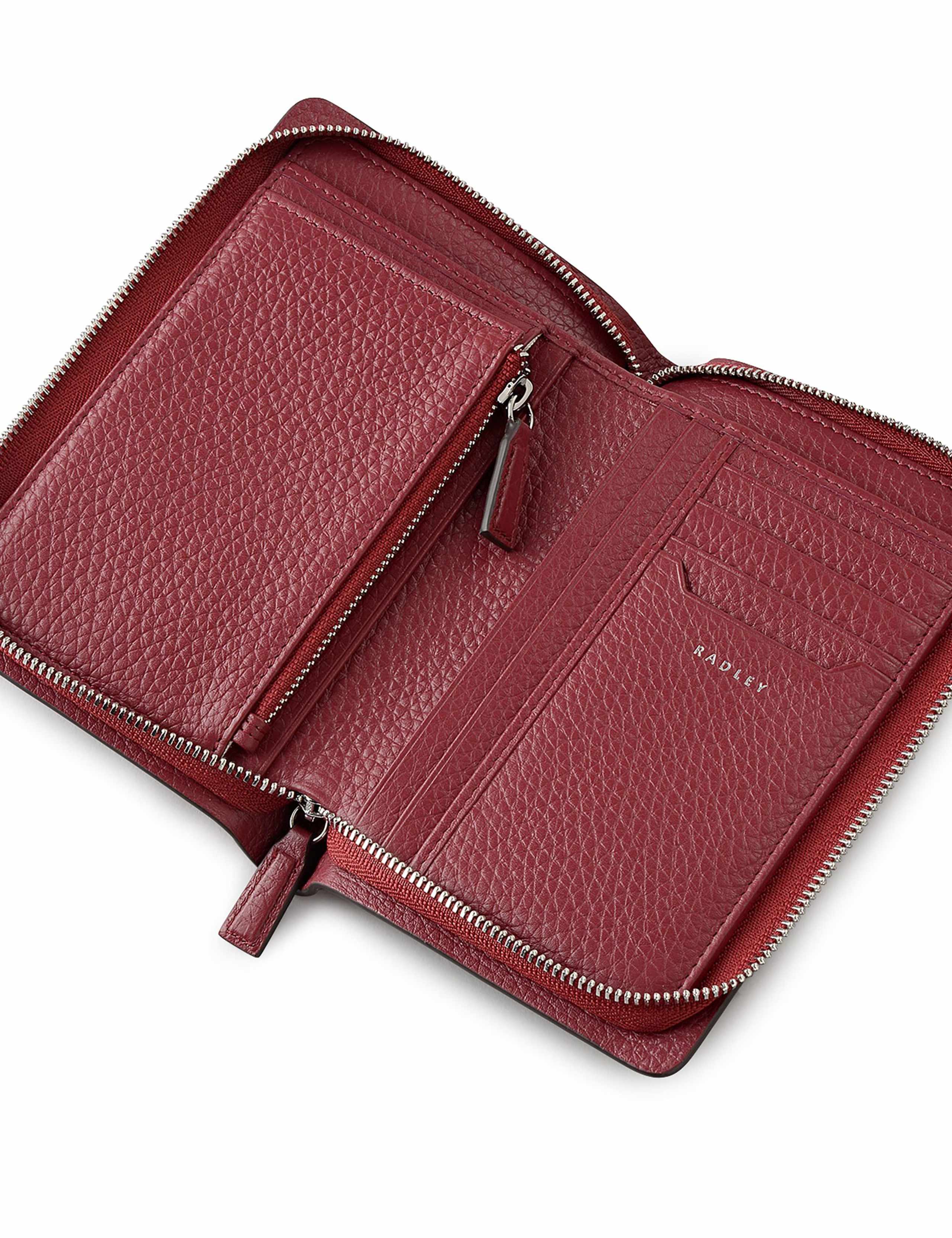 Leather The Chancery Zip Around Purse 2 of 3