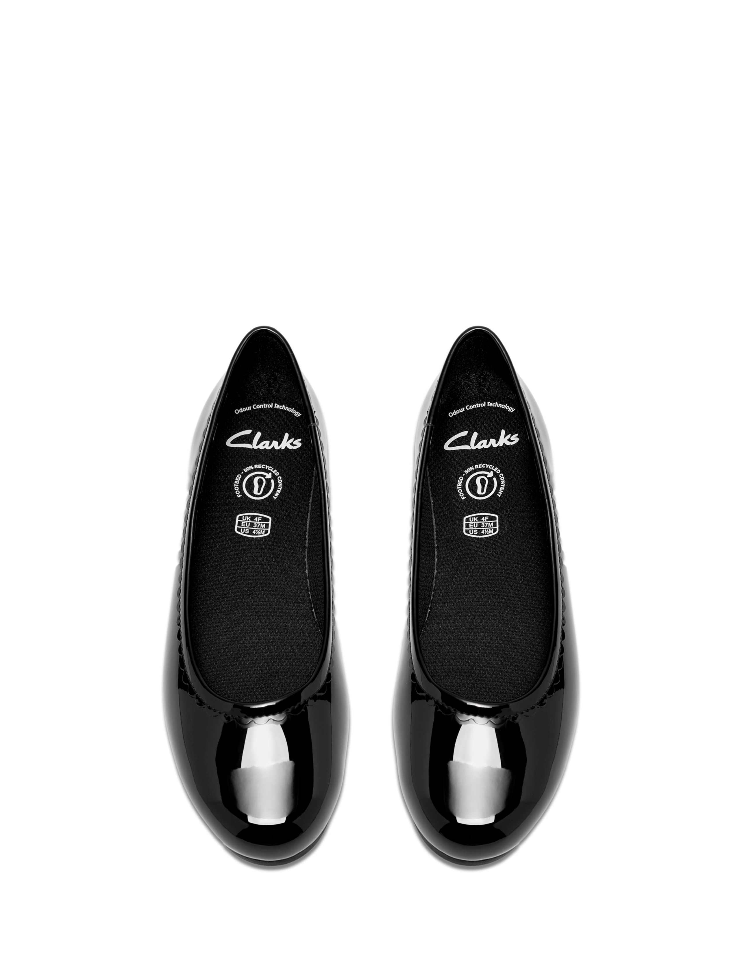 Kids' Leather Slip-on Ballet Pumps (3 Large - 7 Large) 3 of 6