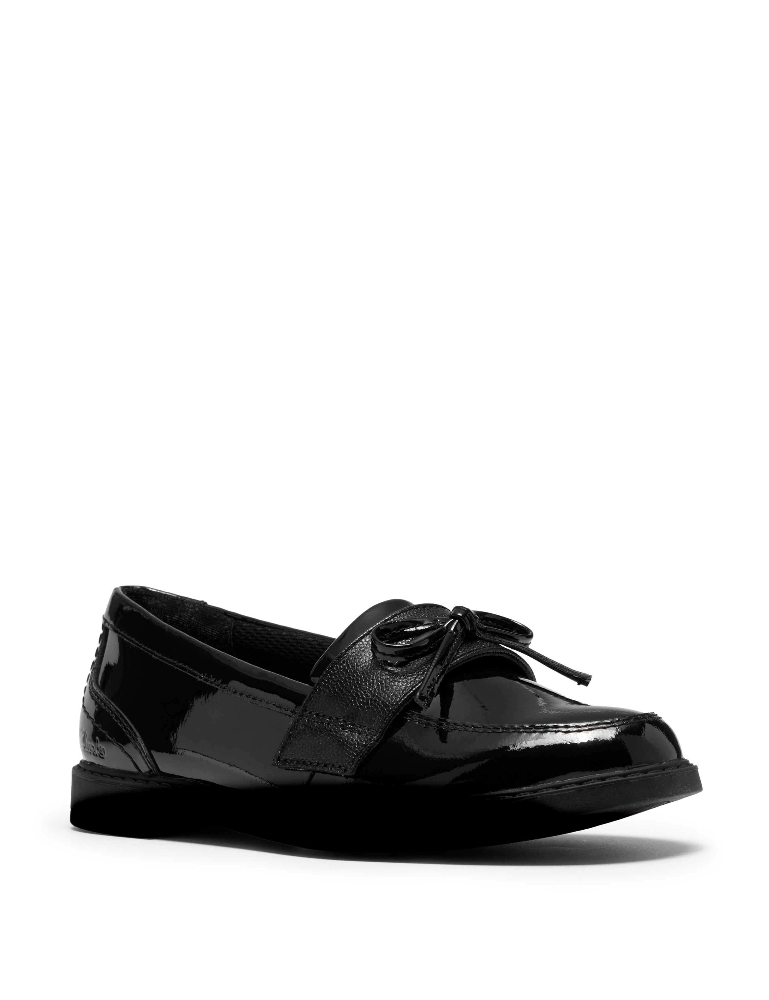 Patent Leather Bow Loafers (13 Small-2 Large) 3 of 6