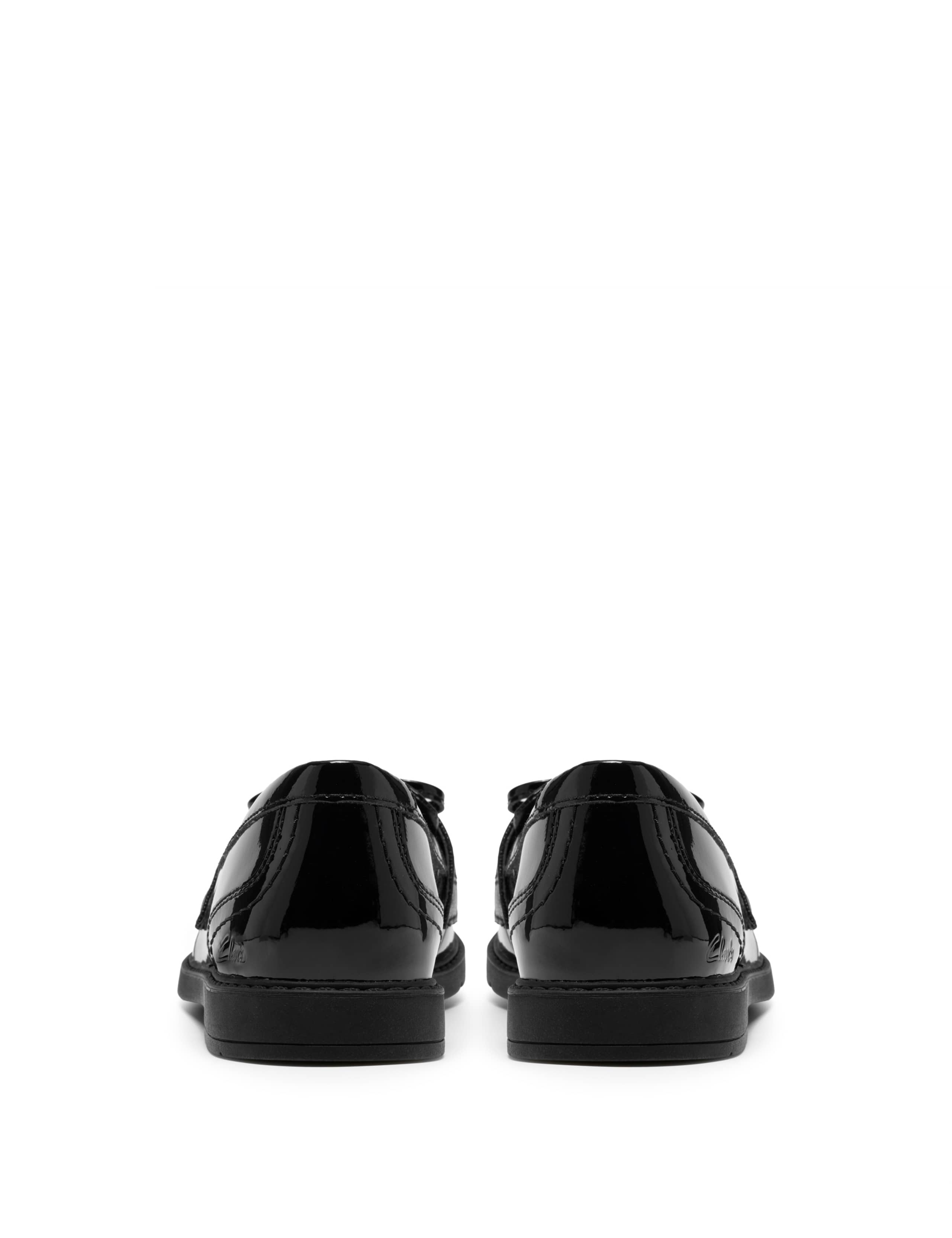 Patent Leather Bow Loafers (13 Small-2 Large) 5 of 6