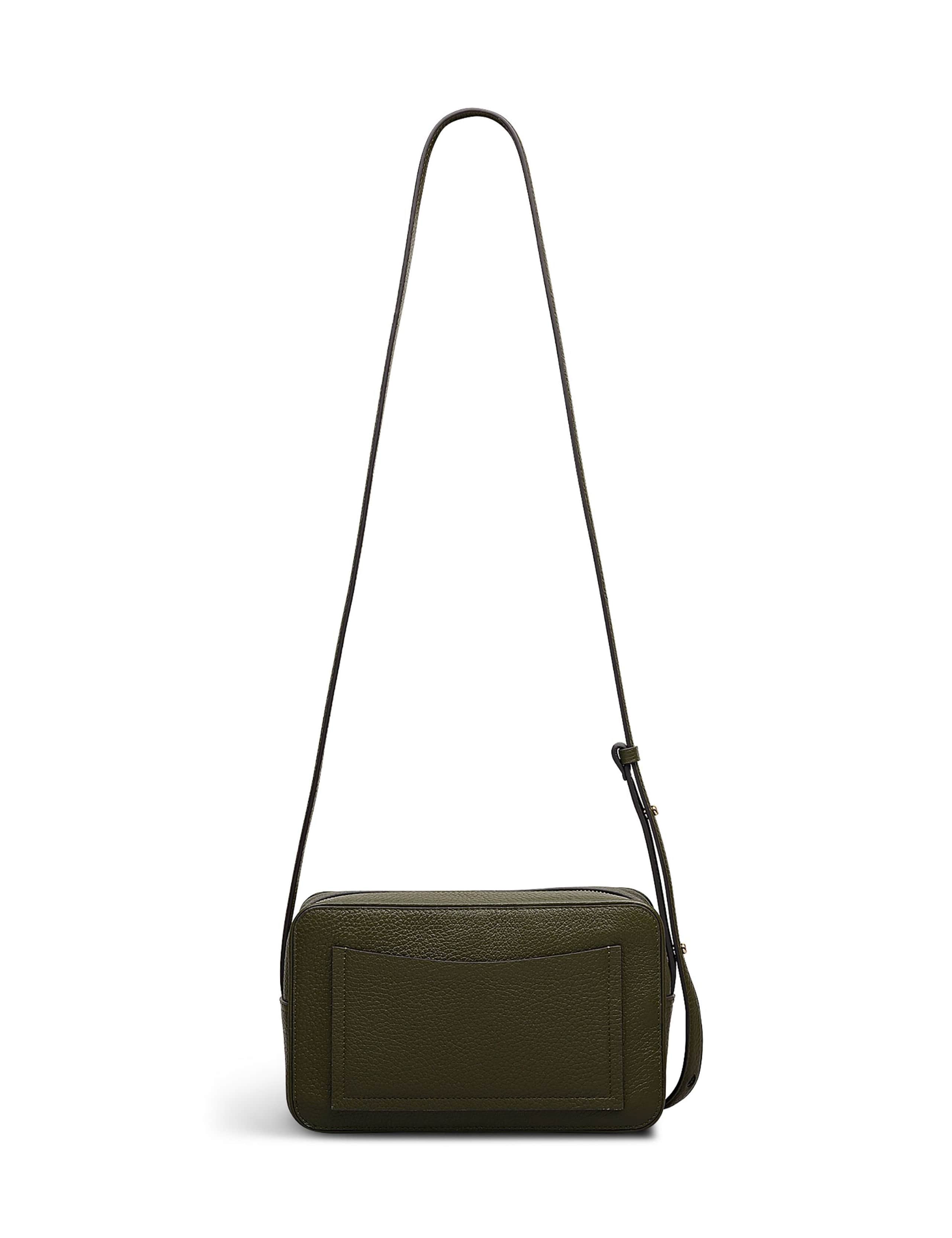 Leather Duchess Close Camera Cross Body Bag 6 of 7