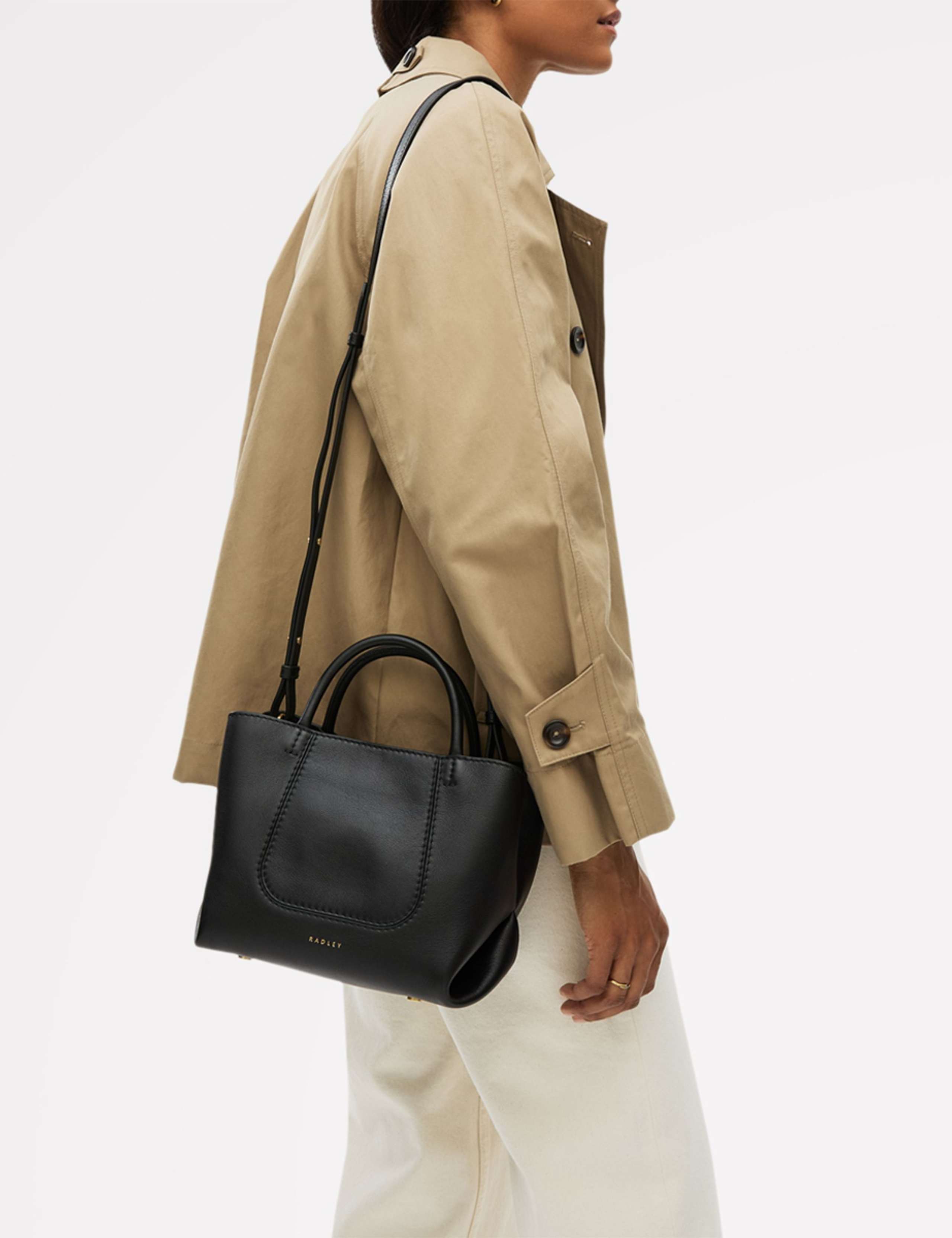 The Compton Leather Zip Detail Grab Bag 5 of 7