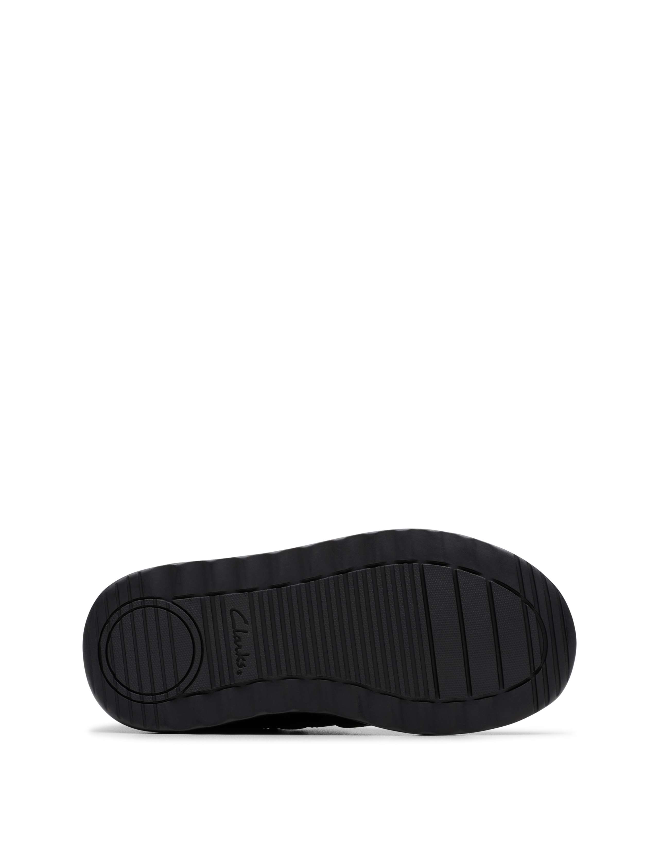 Leather Riptape School Shoes (10 Small-2½ Large) 6 of 6