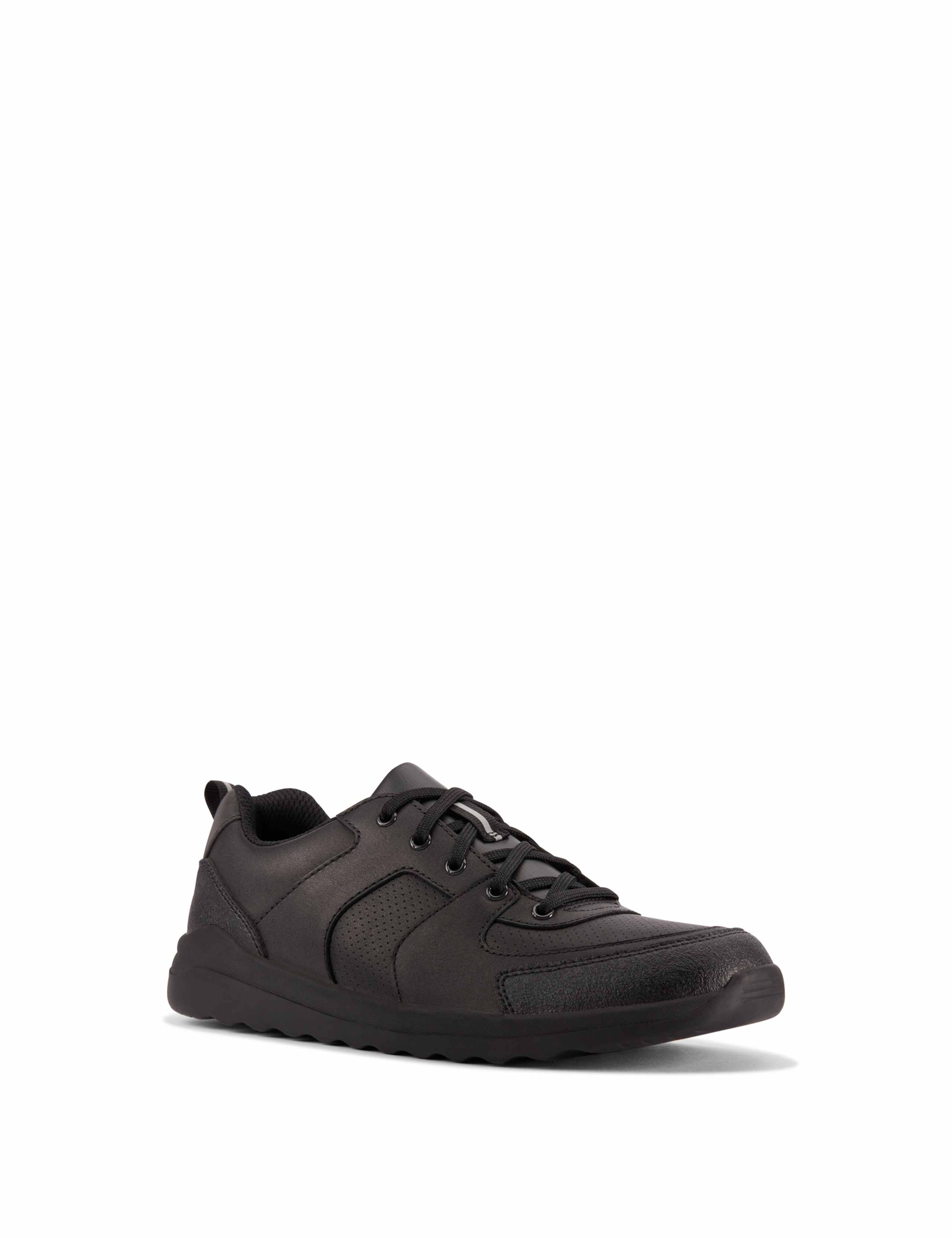 Kids' Leather School Shoes (3 Large-9 Large) 2 of 7