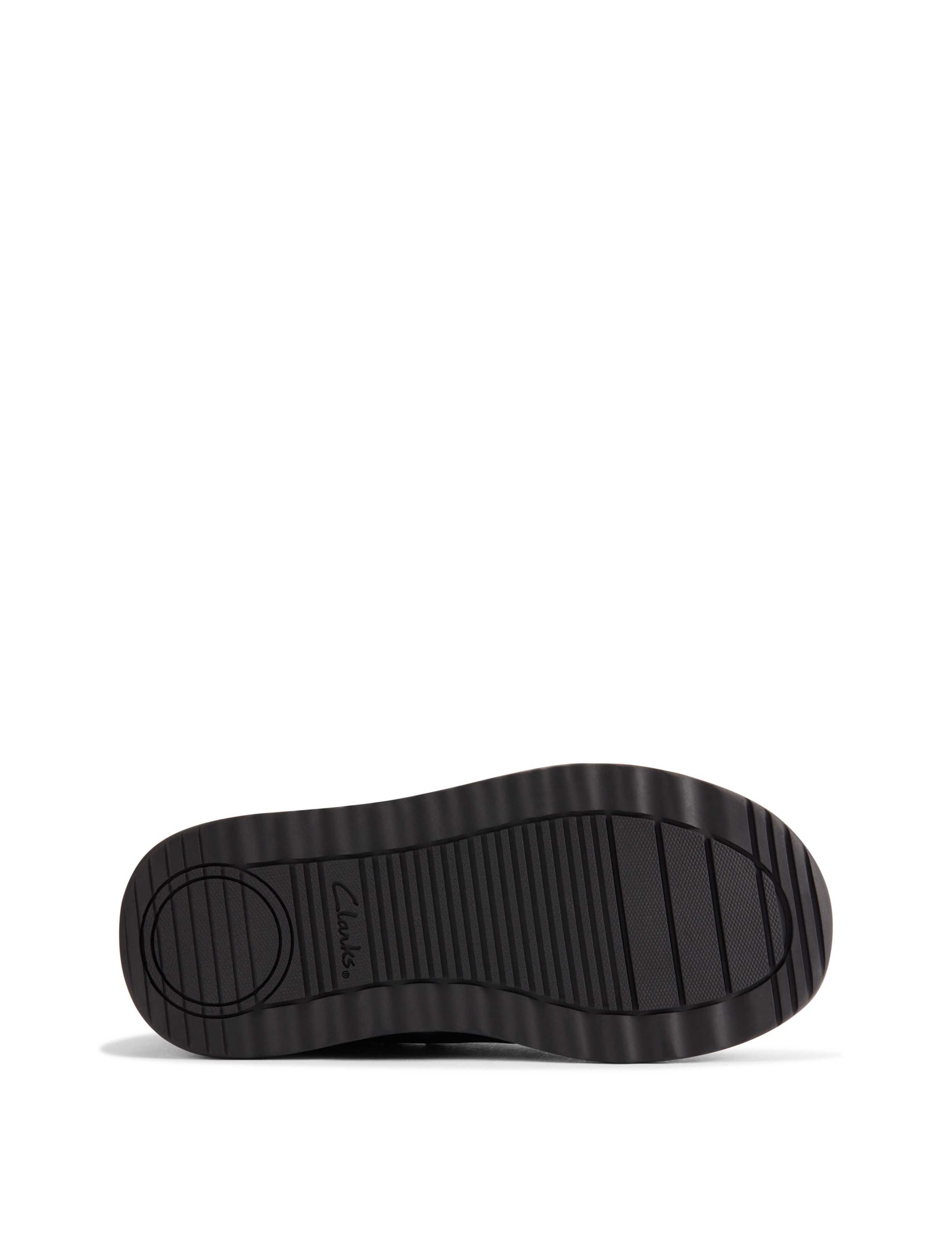 Kids' Leather Riptape School Shoes (10 Small-2½ Large) 7 of 7