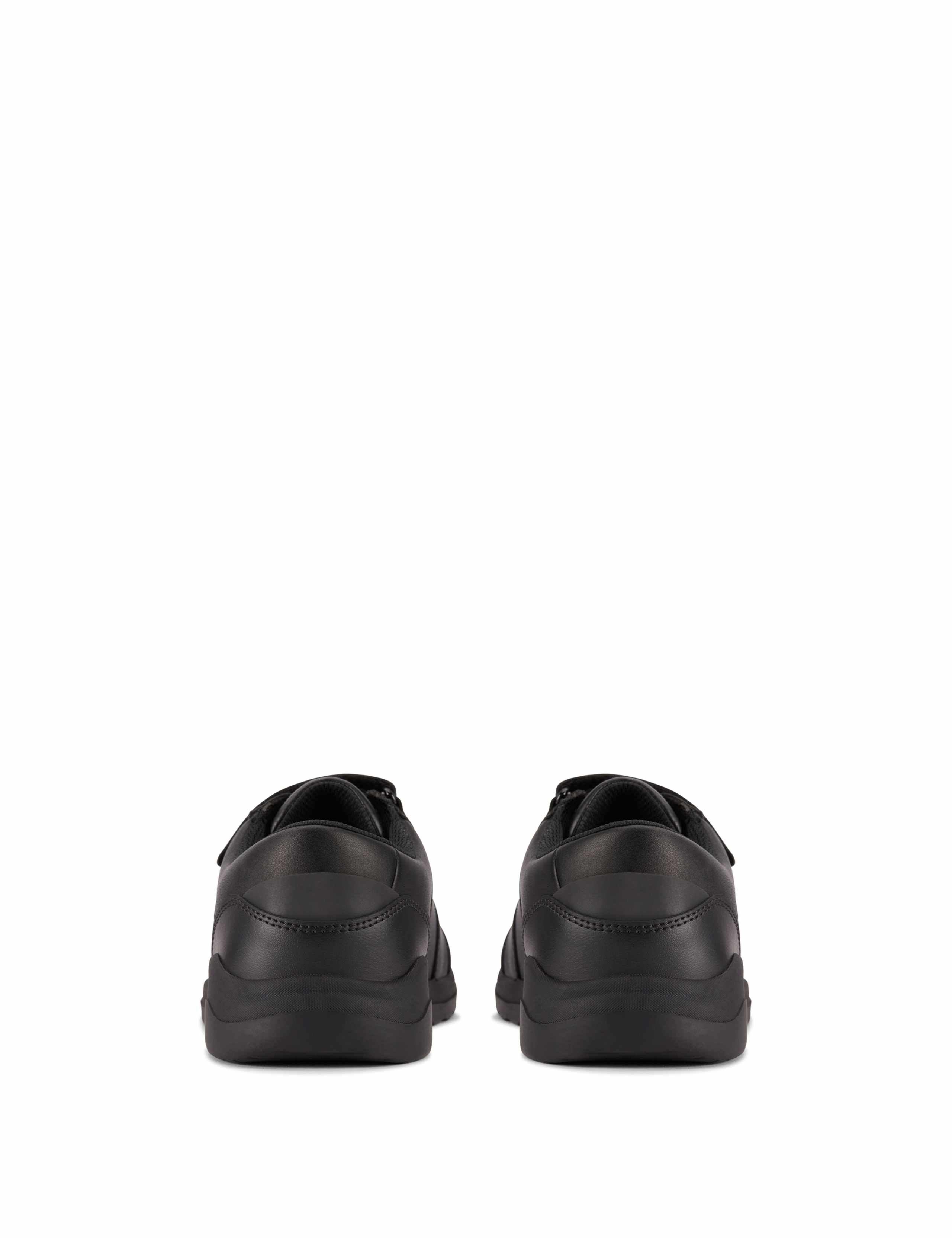 Kids' Leather Riptape School Shoes (3 Large - 8 Large) 6 of 7