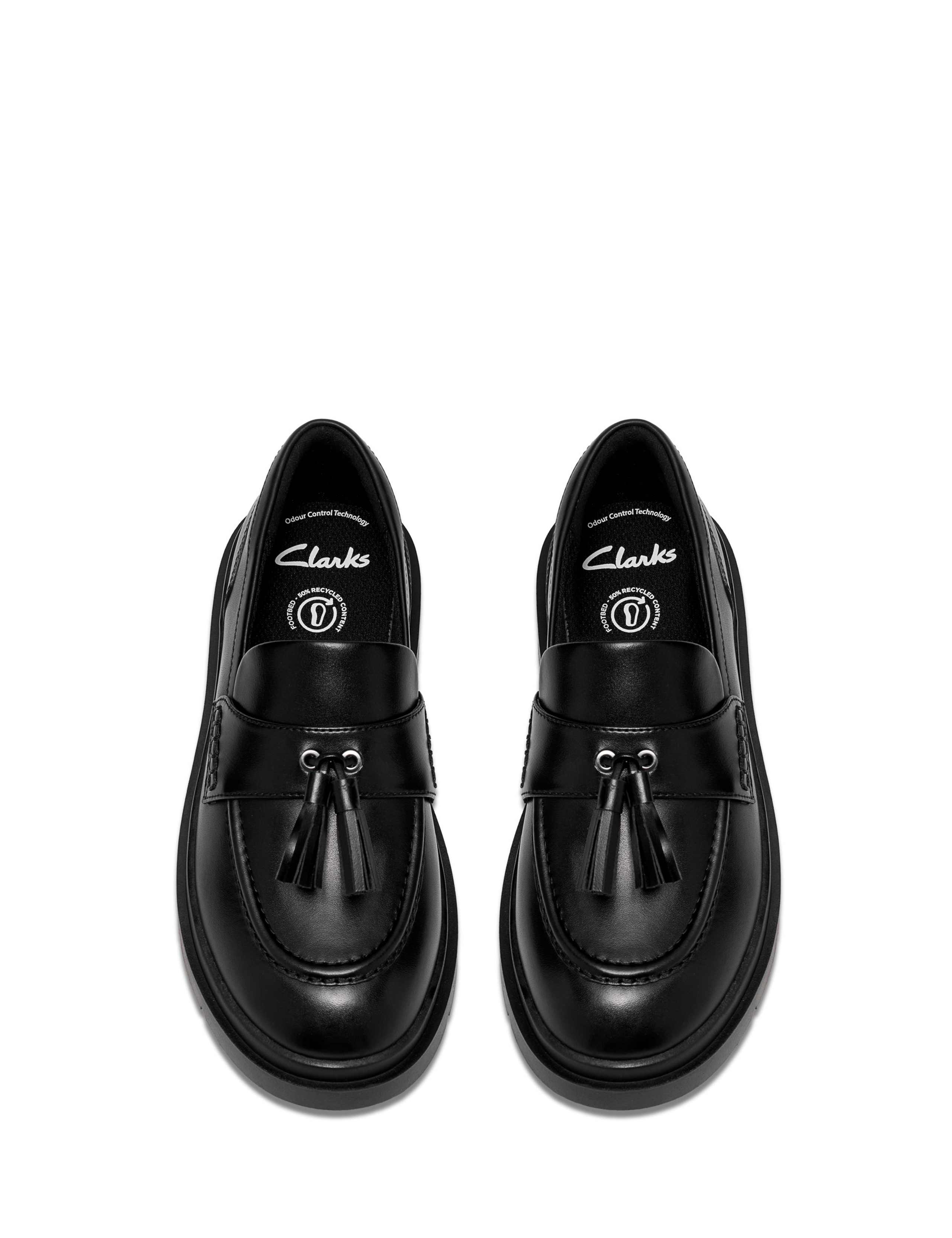 Leather Slip On Loafers (3-6 Large) 3 of 6