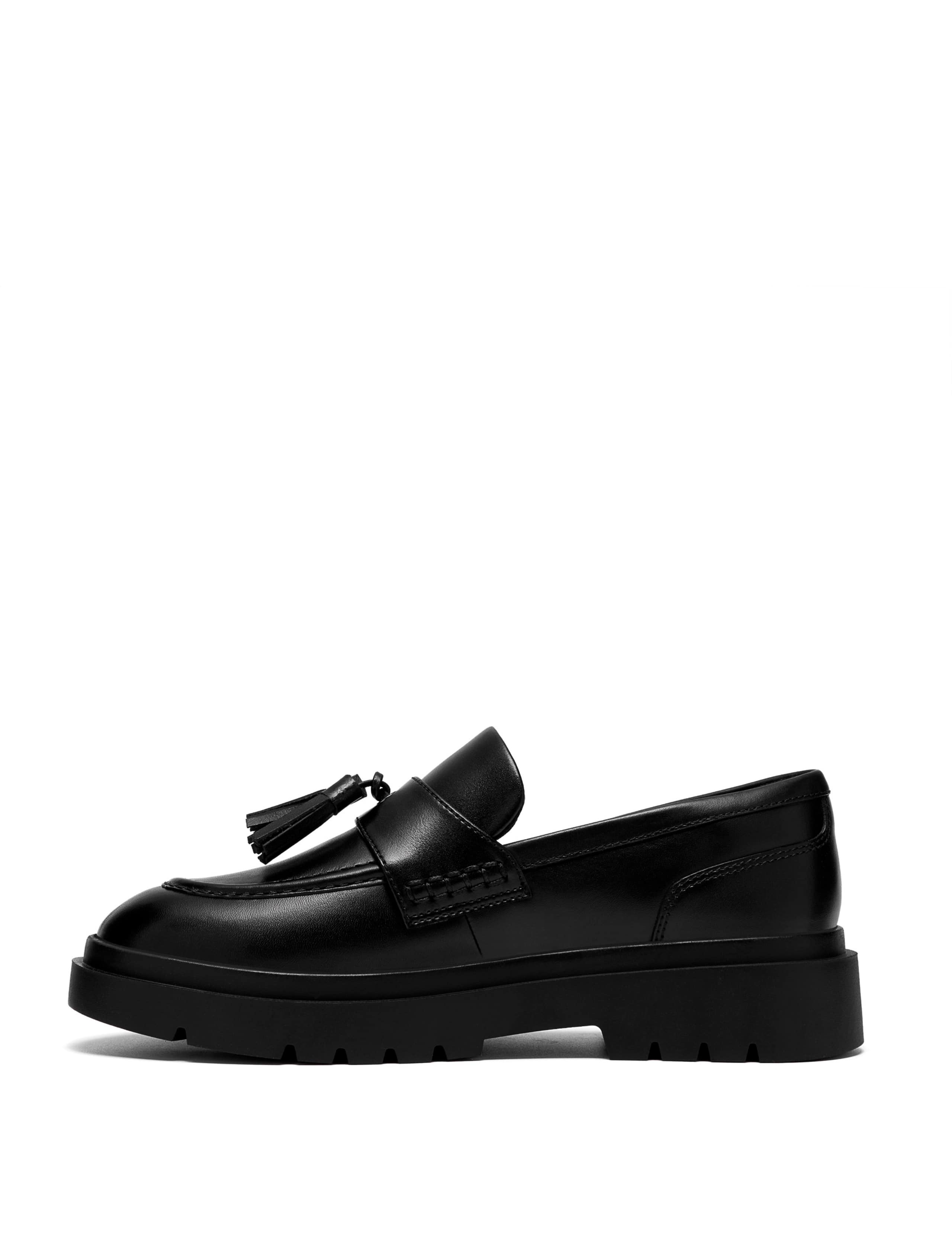 Leather Slip On Loafers (3-6 Large) 4 of 6