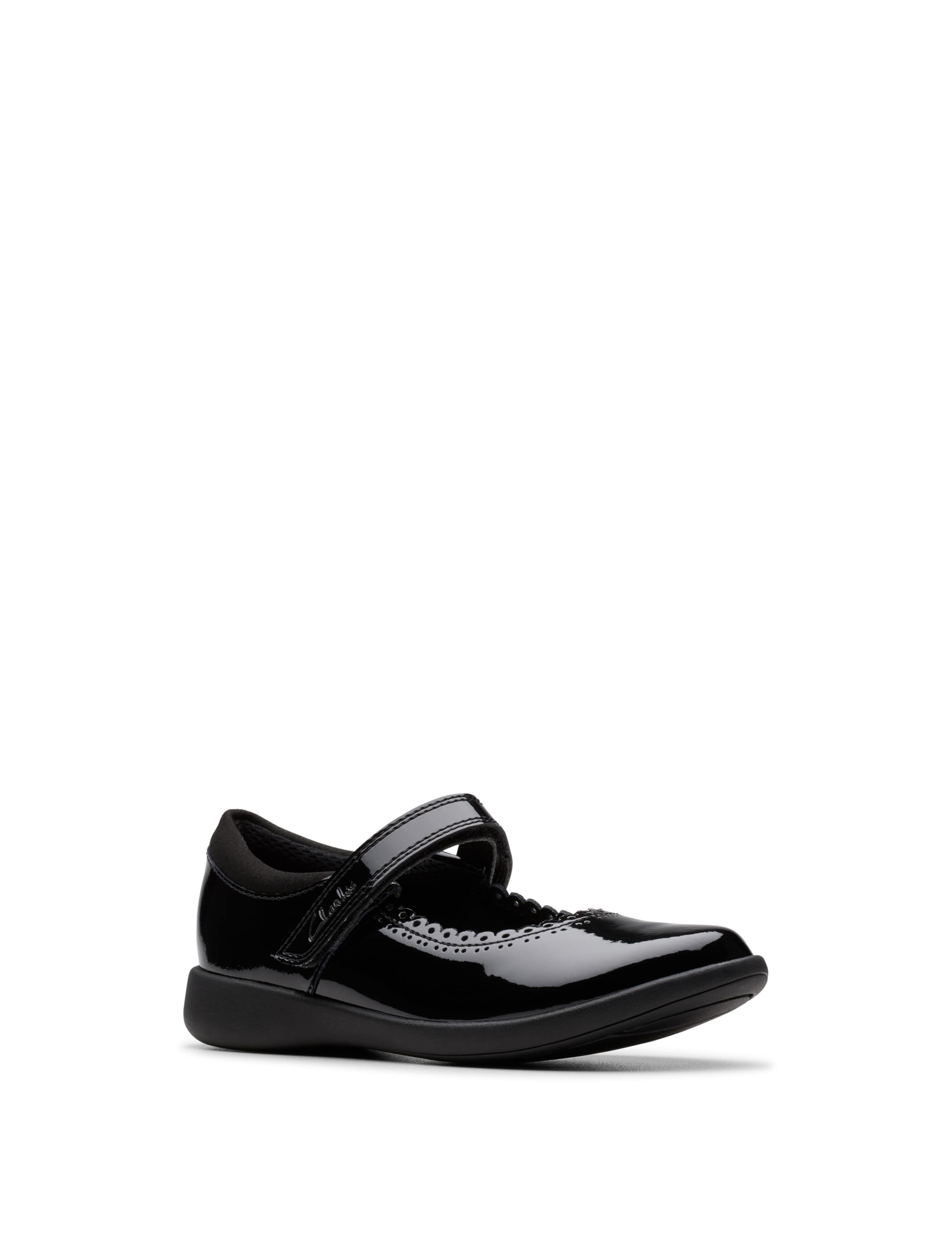 Leather Riptape Mary Jane Shoes (10 Small-2½ Large) 2 of 6