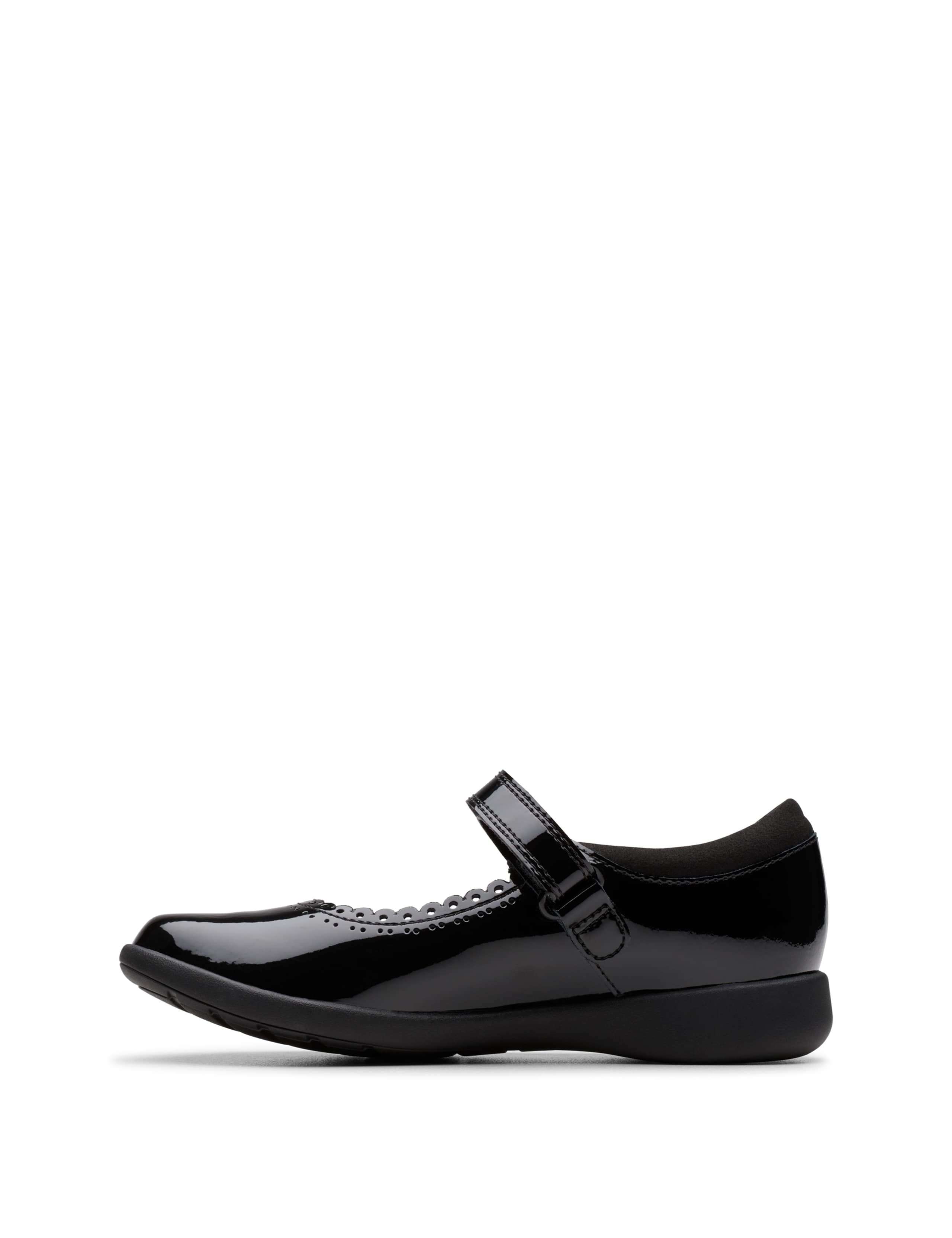 Leather Riptape Mary Jane Shoes (10 Small-2½ Large) 3 of 6