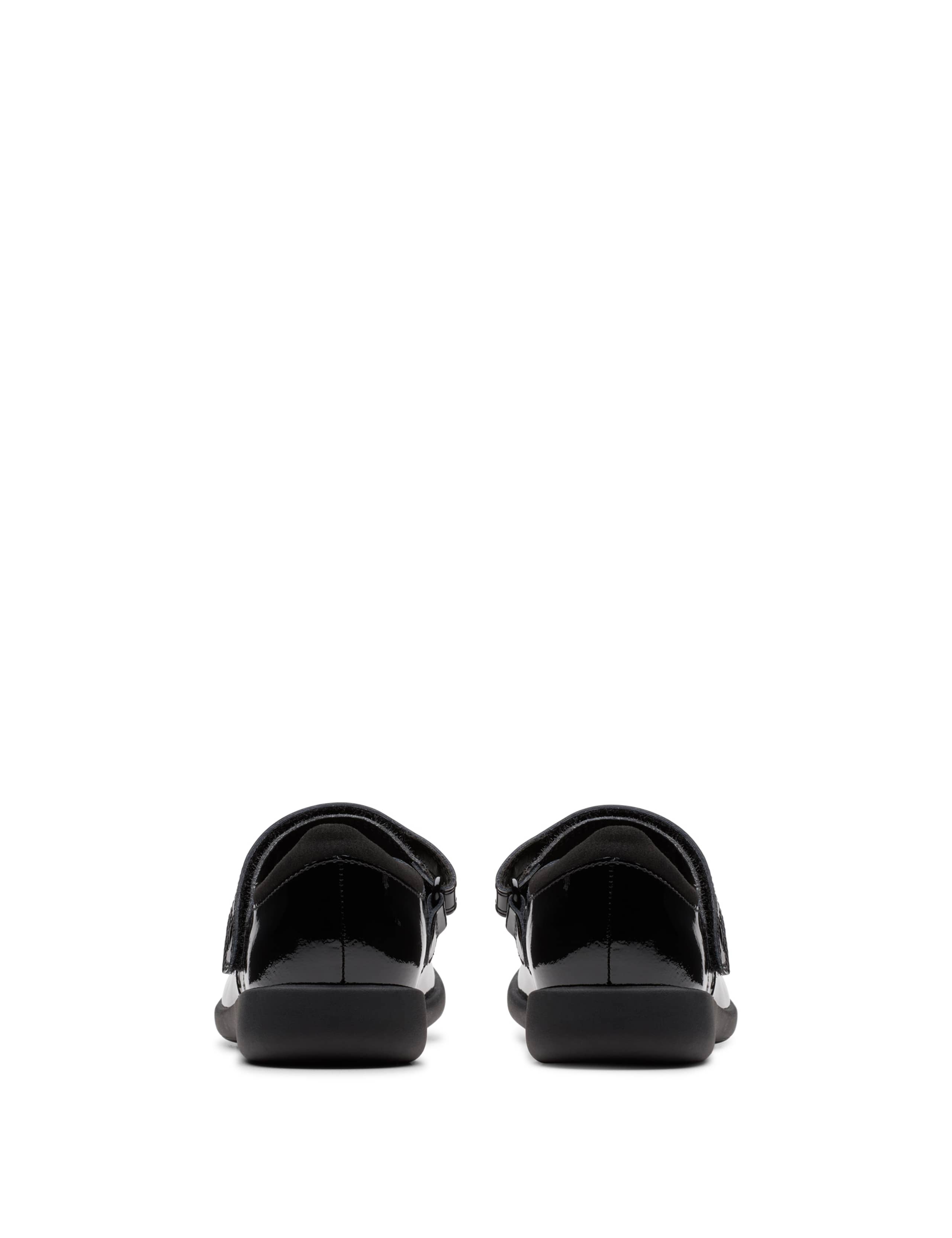 Leather Riptape Mary Jane Shoes (10 Small-2½ Large) 5 of 6