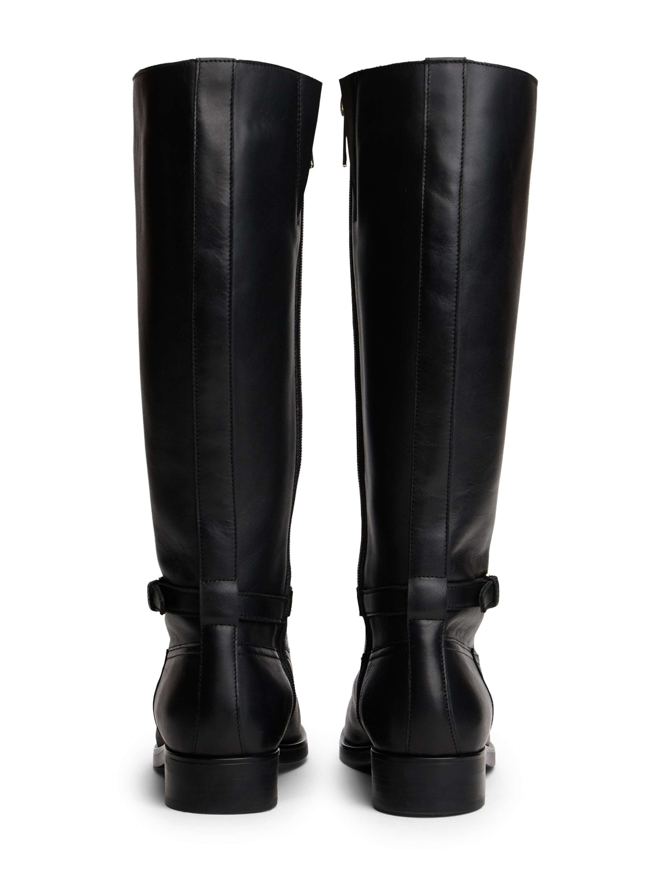 Leather Buckle Riding Boots 6 of 7