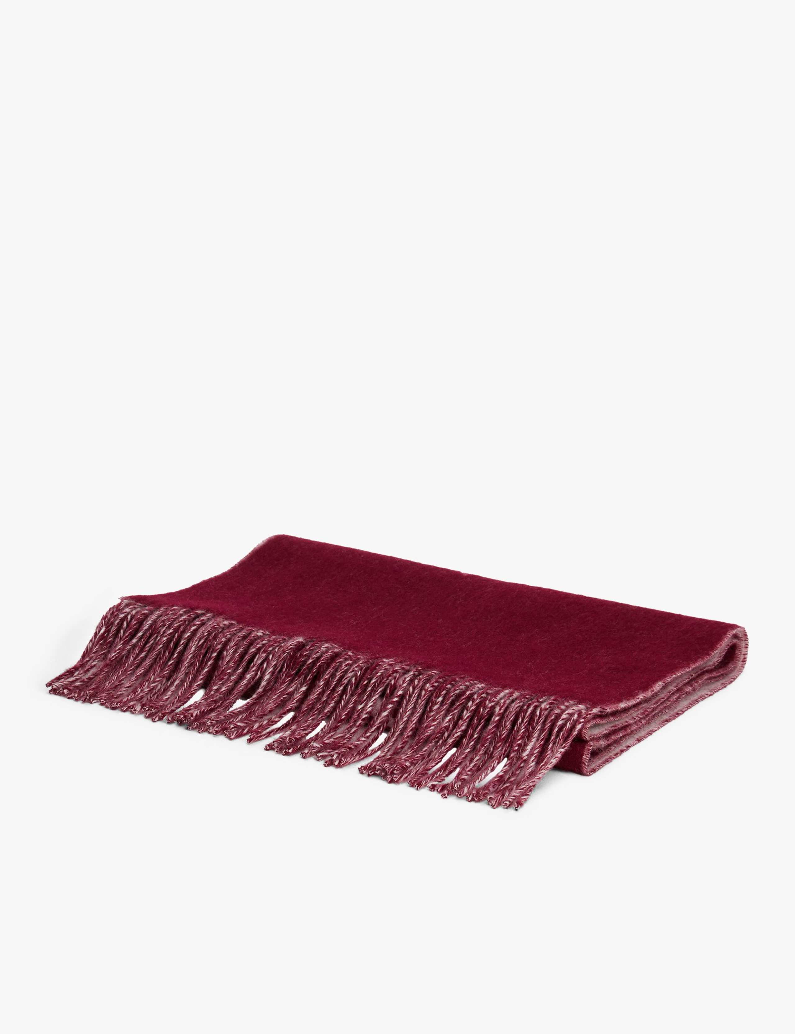 Script Logo Pure Wool Scarf 3 of 4