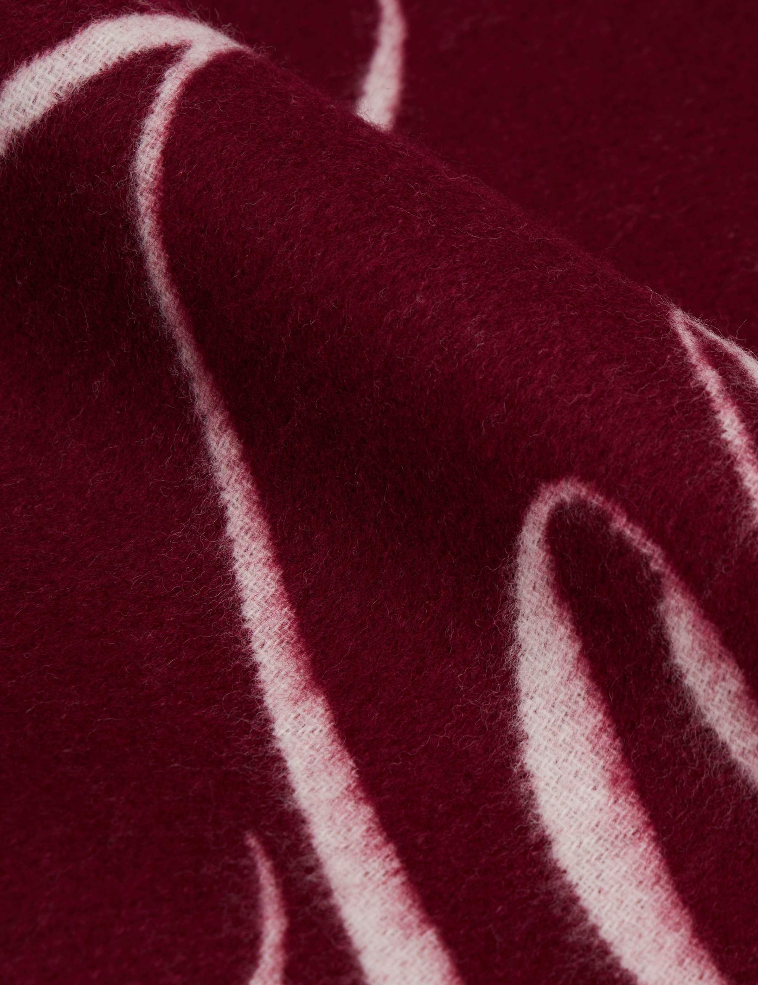 Script Logo Pure Wool Scarf 4 of 4