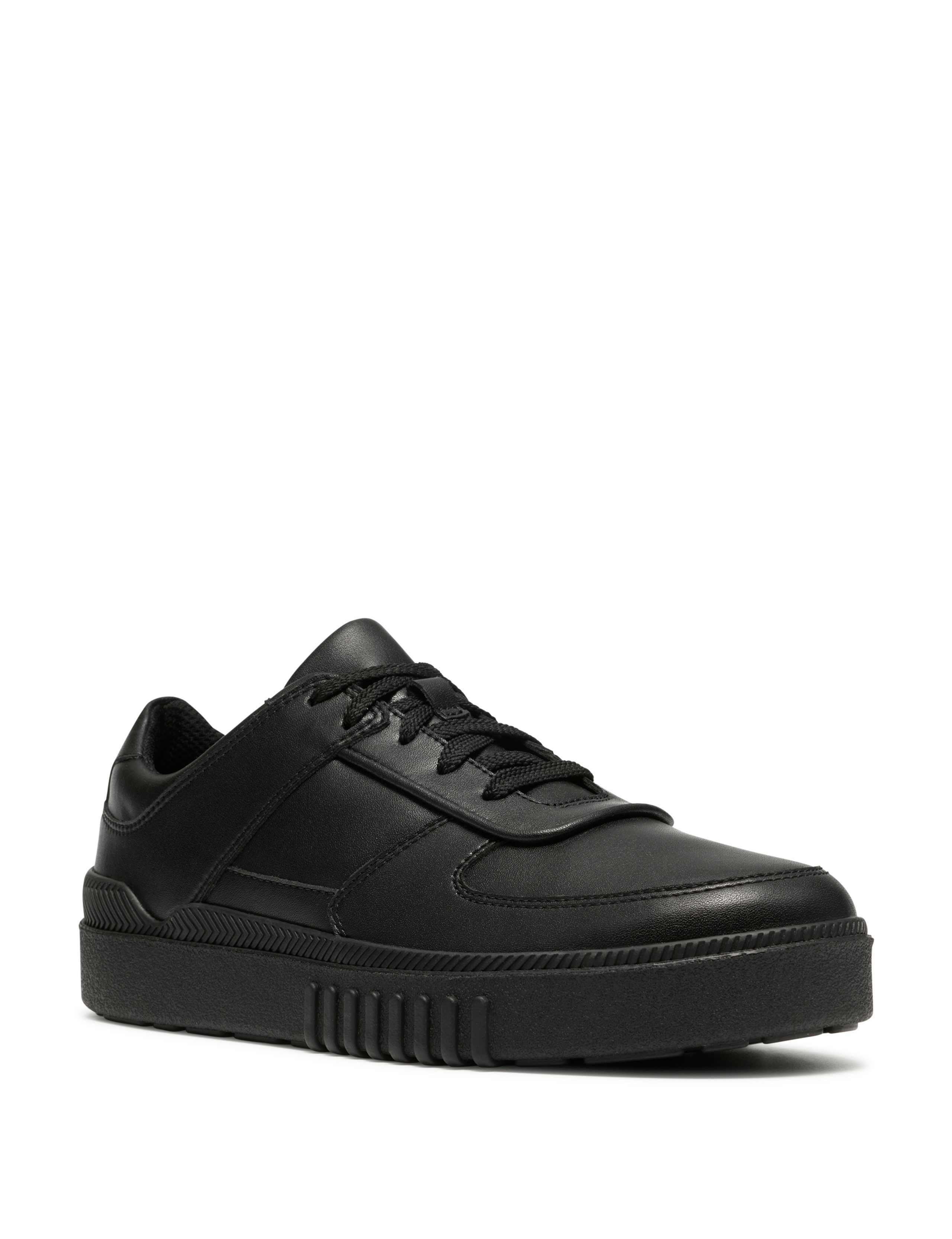 Leather Lace Up Shoes (3-7 Large) 2 of 6