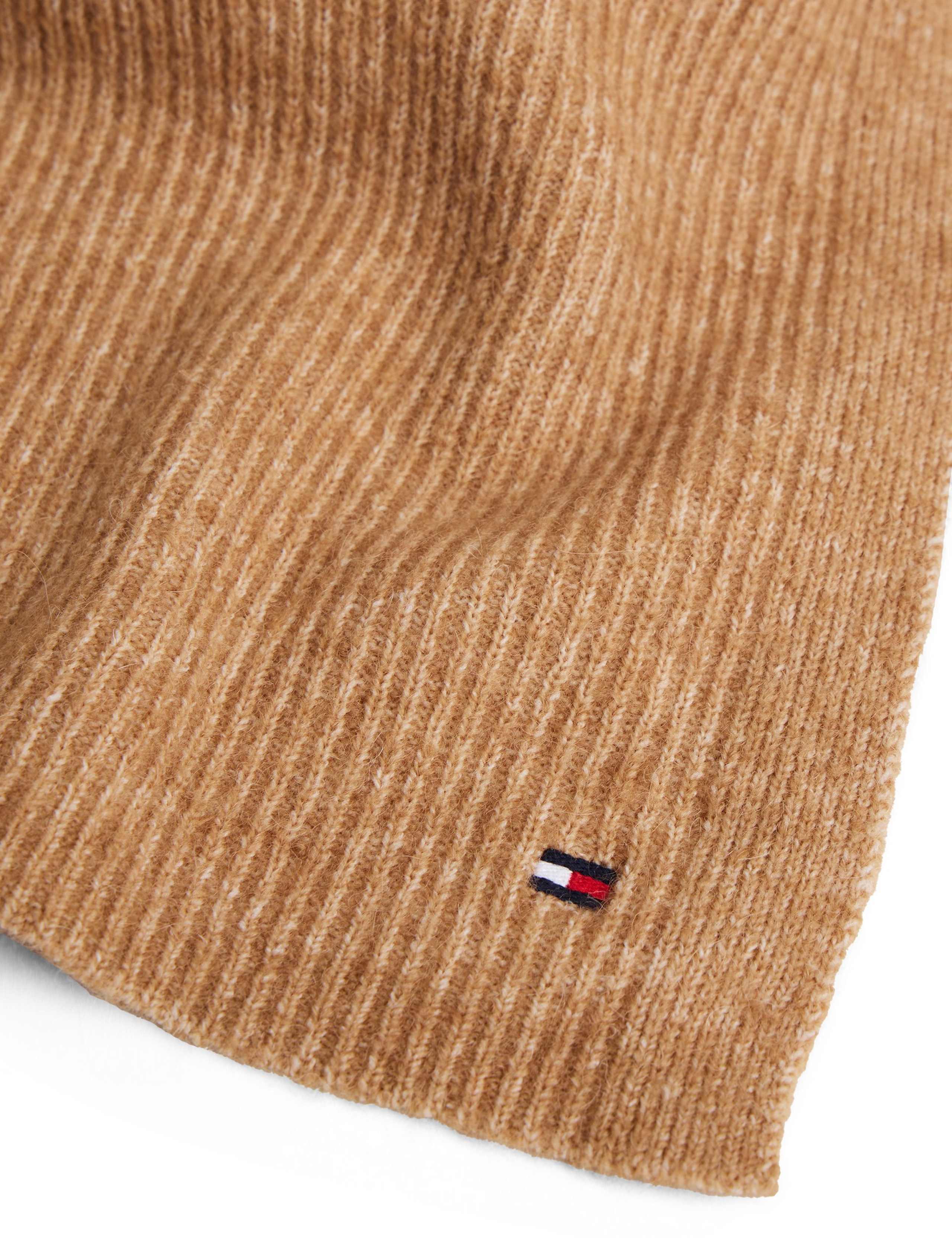 Flag Fluffy Knitted Scarf with Wool 3 of 4