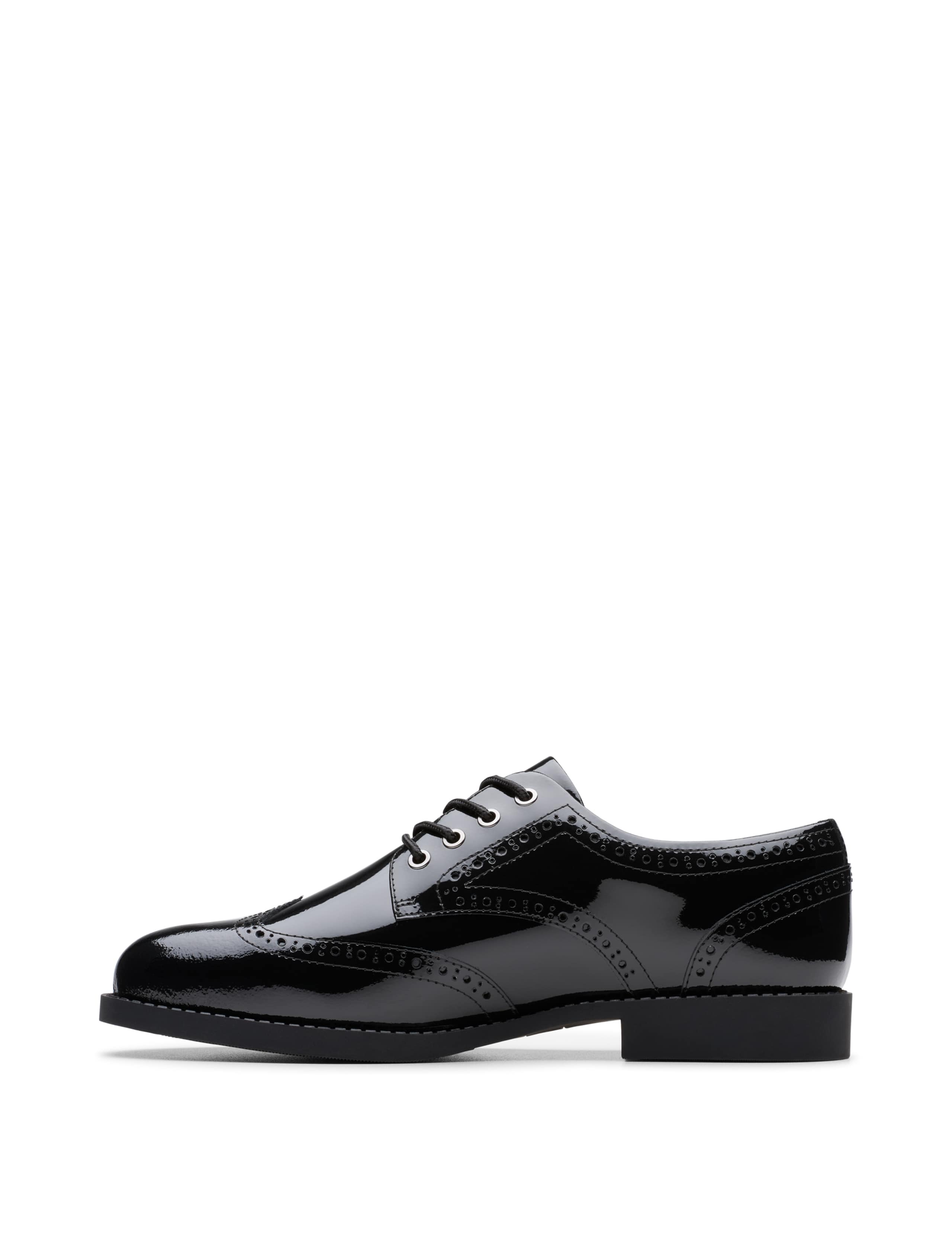 Kids' Patent Leather Brogues (3 Large - 7 Large) 2 of 6
