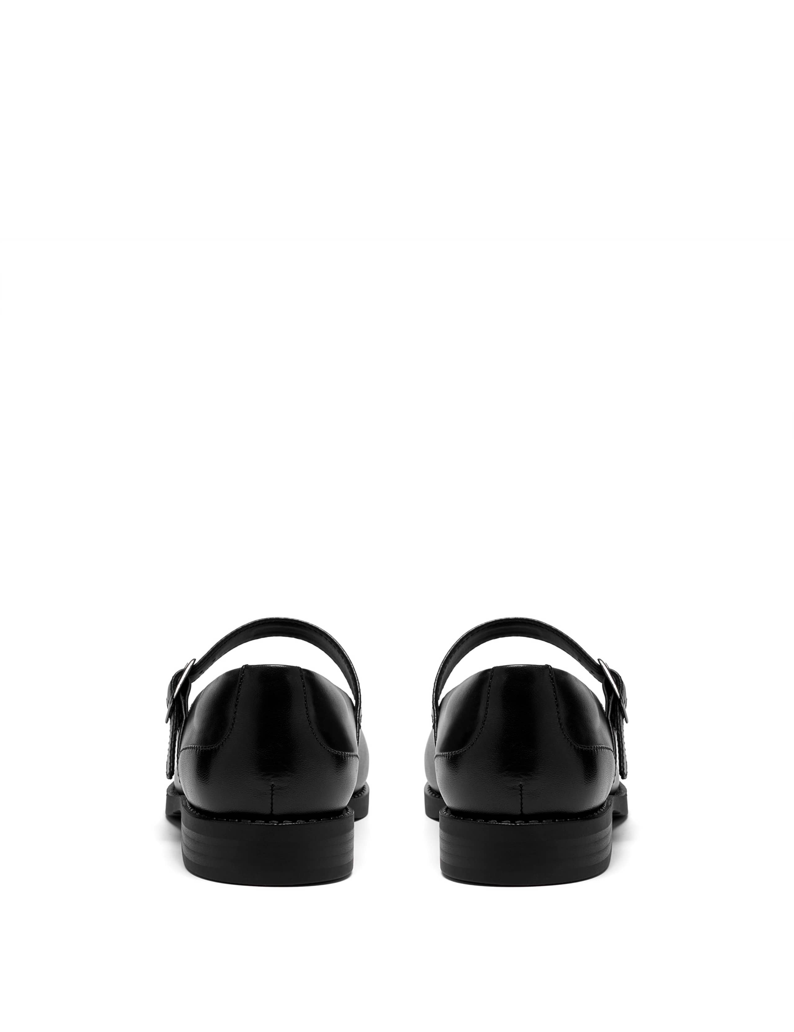 Leather Buckle School Shoes (3-7 Large) 5 of 6