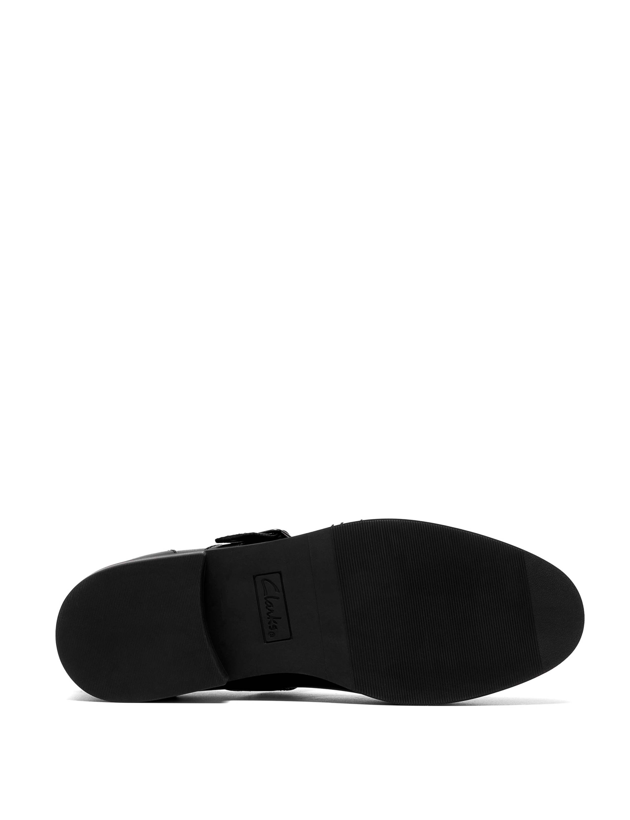 Leather Buckle School Shoes (3-7 Large) 6 of 6