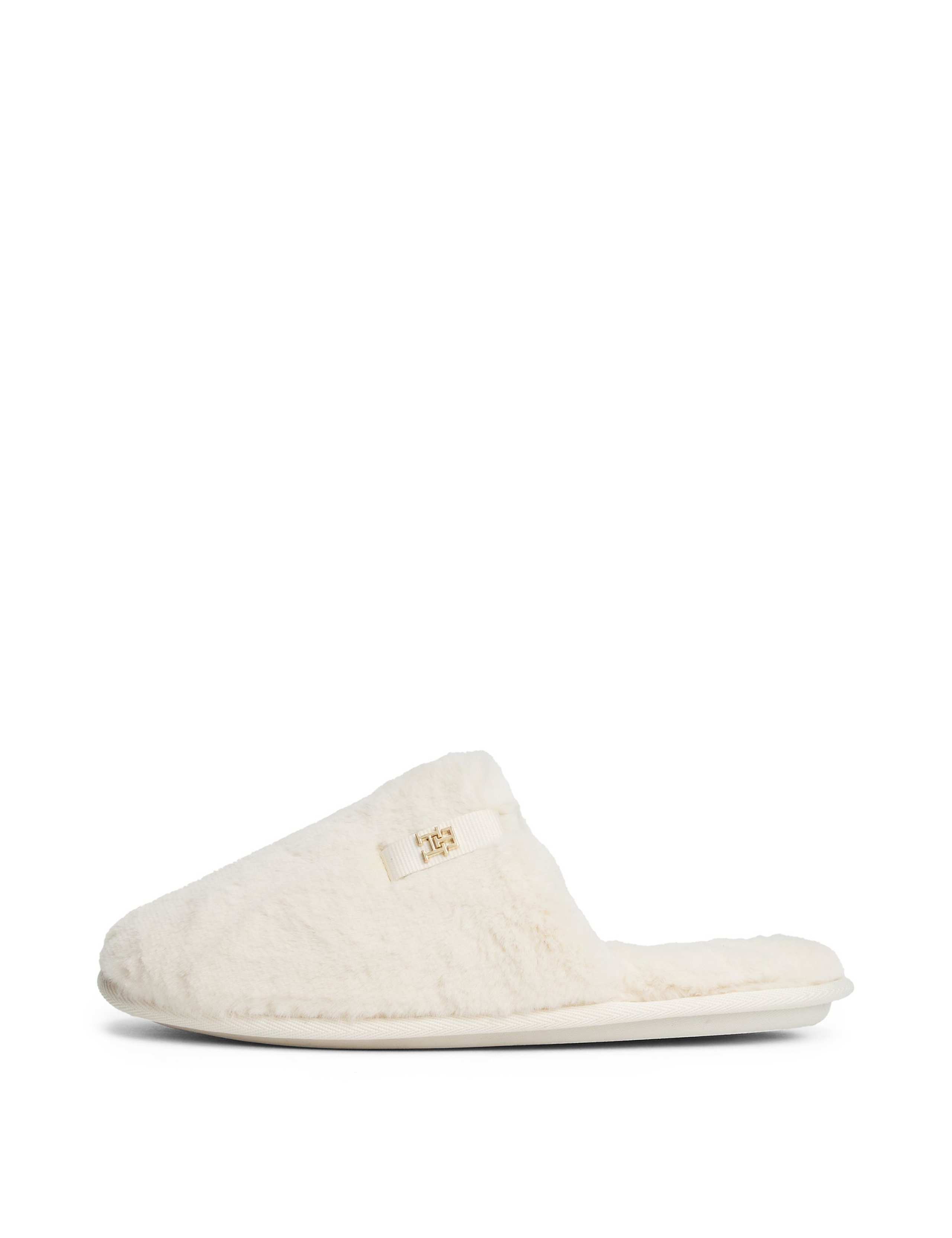 Faux Fur Mule Slippers 5 of 5
