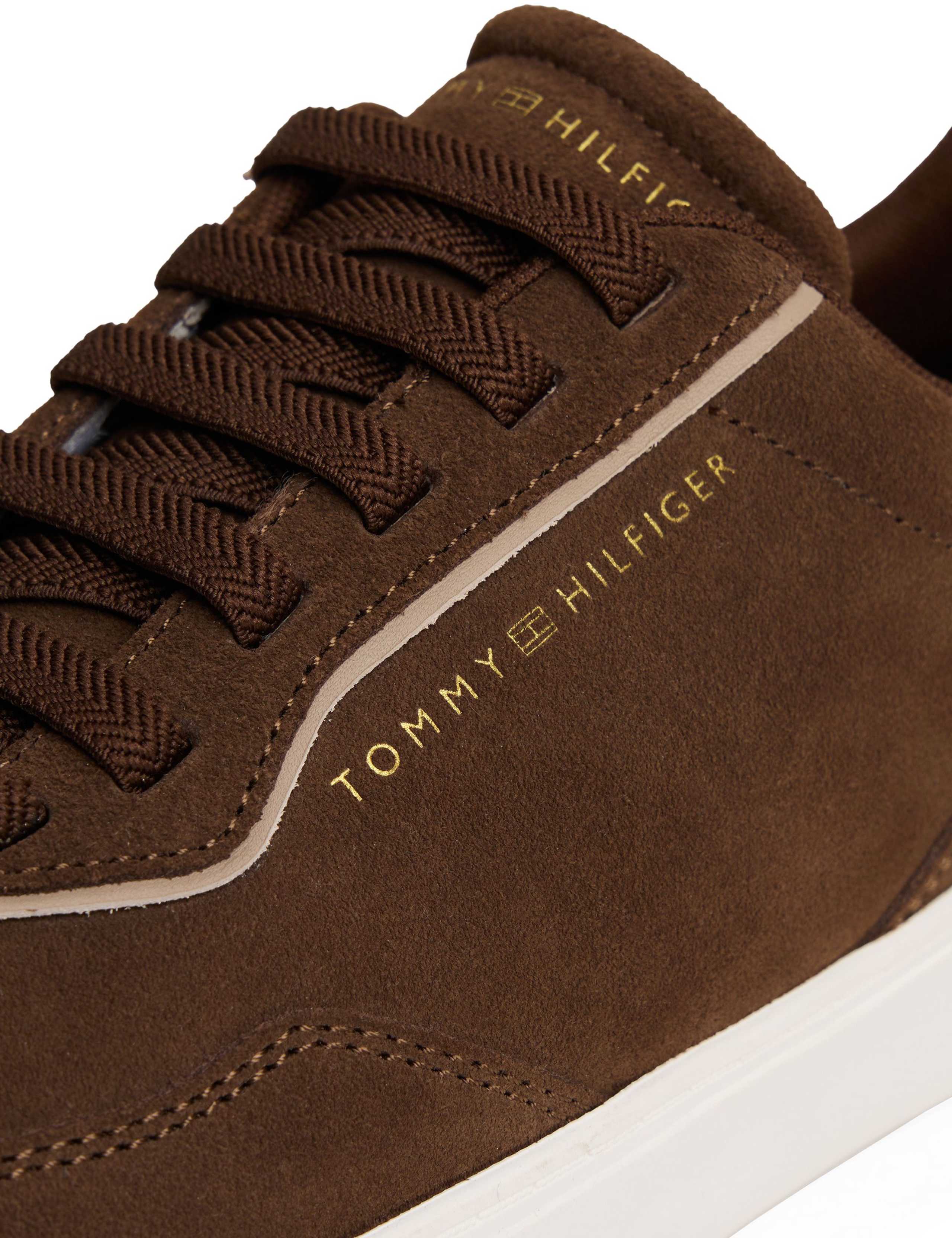 Casual Suede Lace Up Trainers 3 of 6