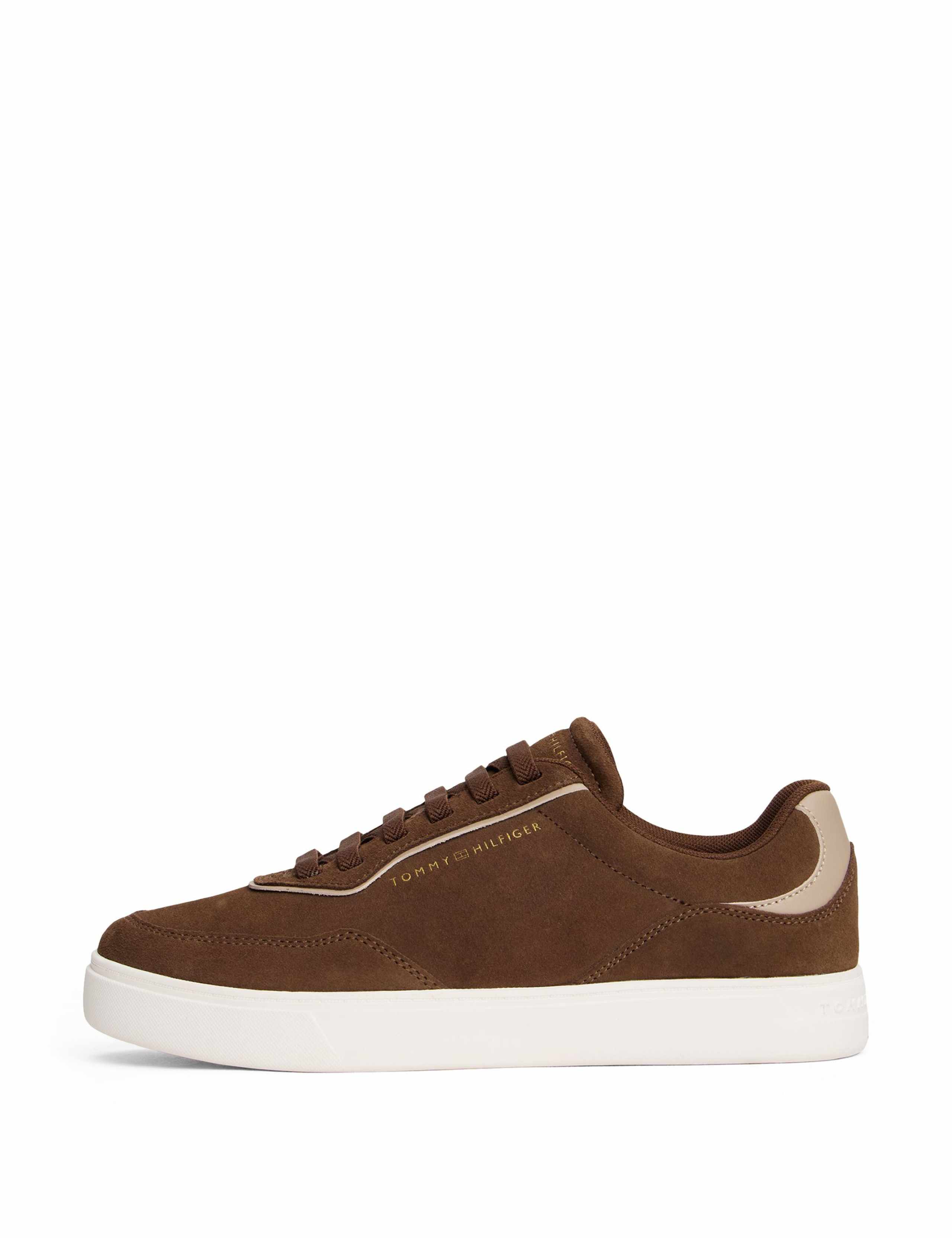 Casual Suede Lace Up Trainers 5 of 6