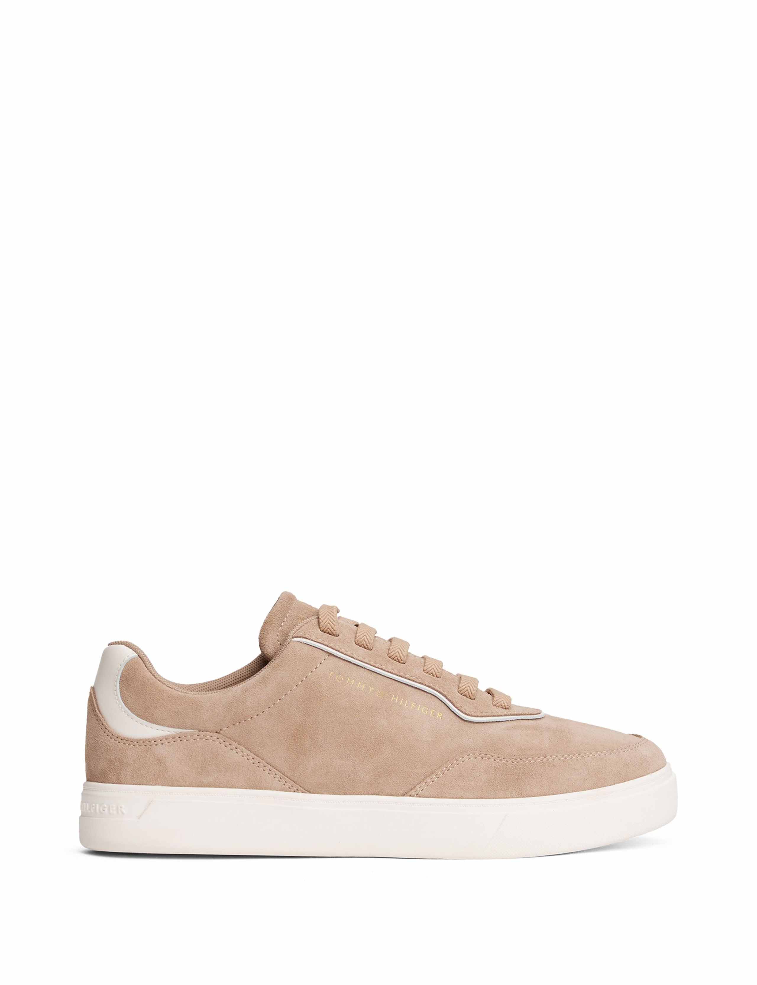 Casual Suede Lace Up Trainers 1 of 6